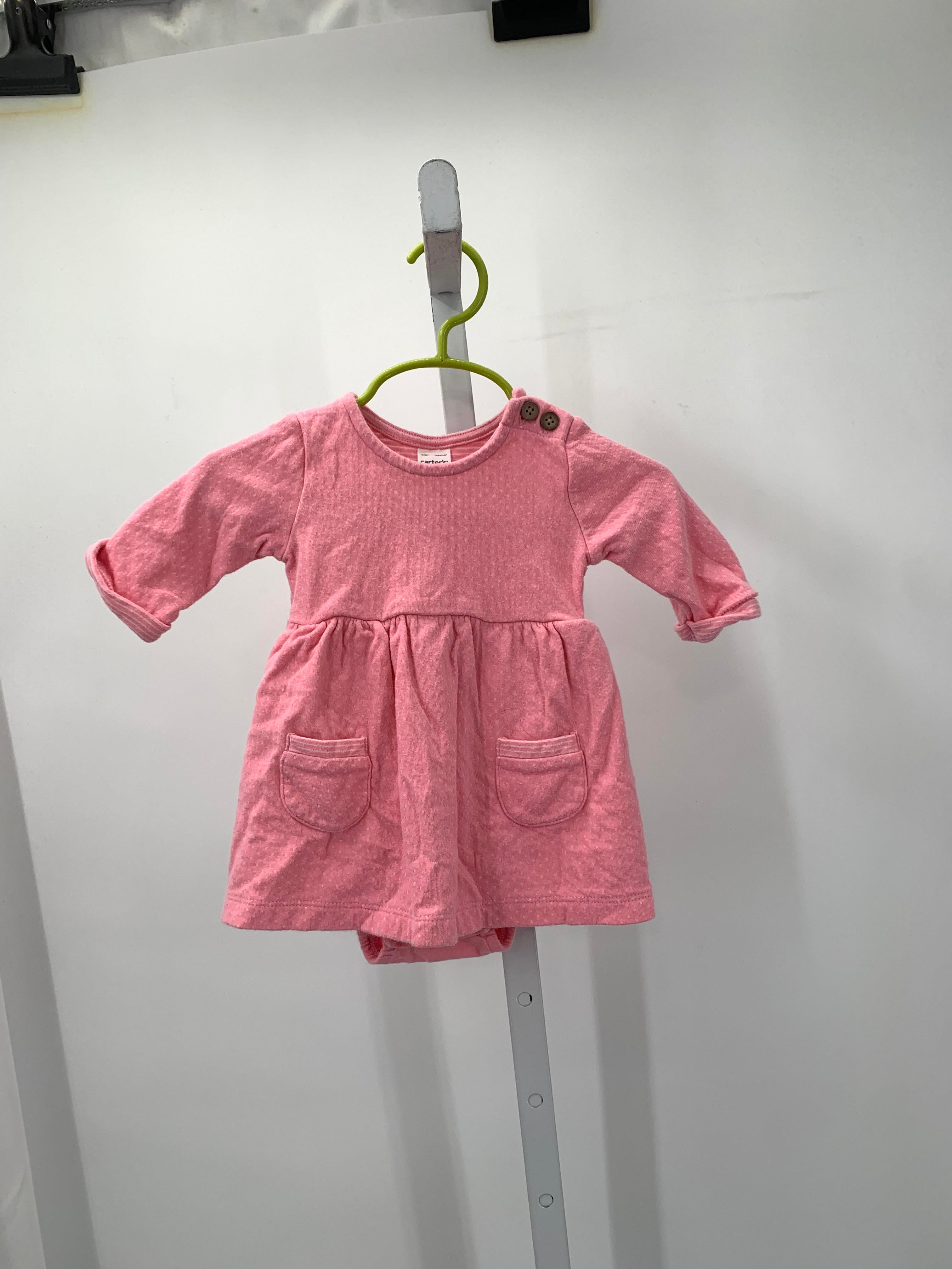 Carters Size 6 Months Girls Long Sleeve Dress