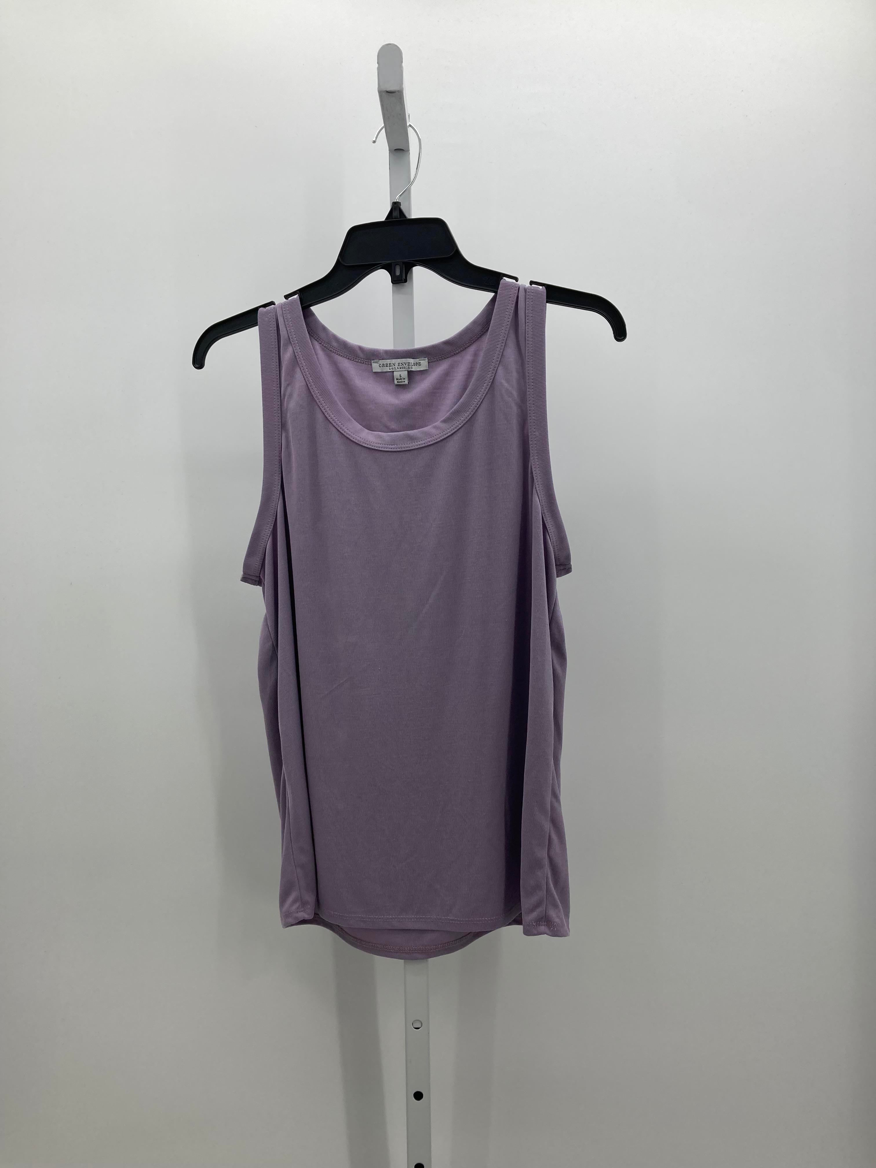 Green Envelope Size Large Misses Tank
