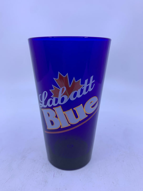 LABATT BLUE DRAFT GLASS.