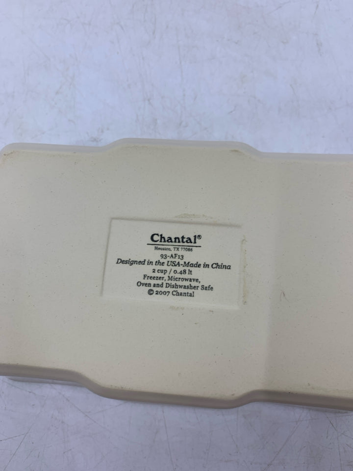 SMALL STONEWARE BAKER.