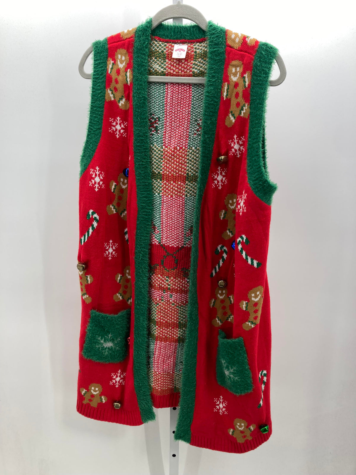 GINGERBREAD VEST.