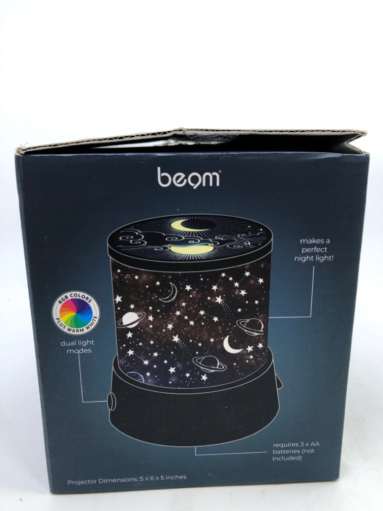 STARS PROJECTOR LIGHT BATTERY OPERATED W/BOX.