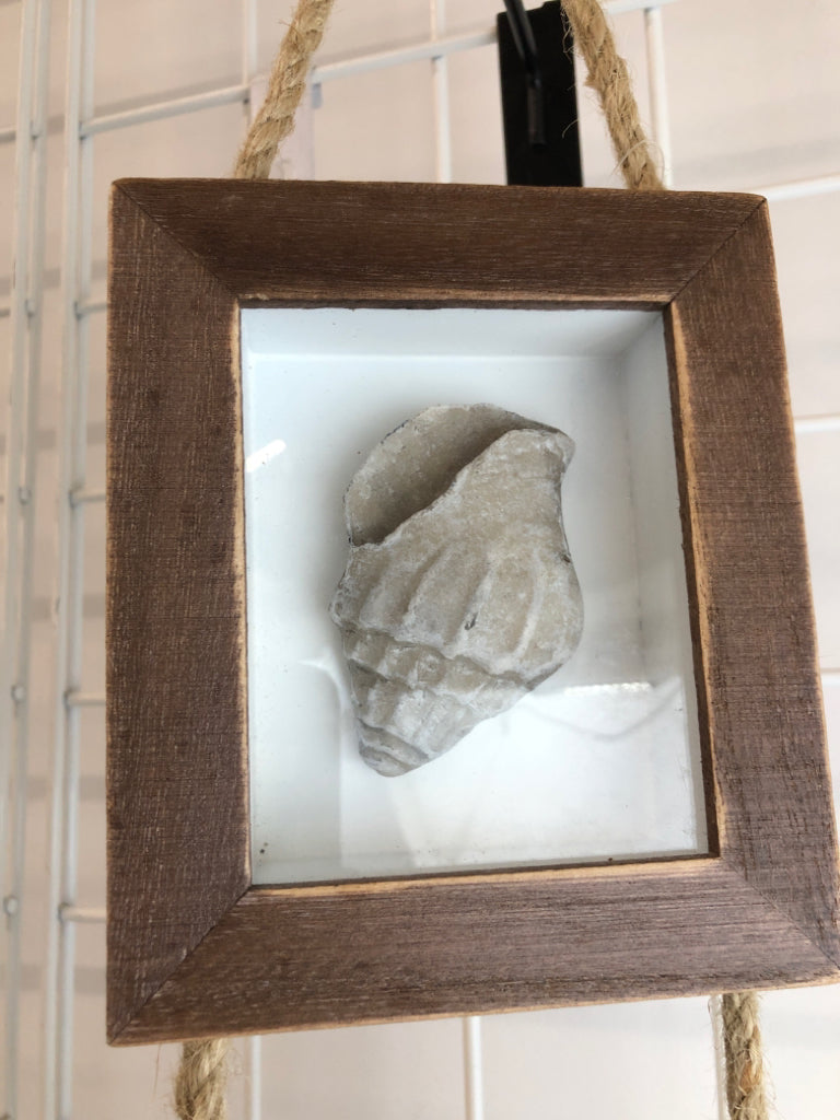 3 SECTIONED NAUTICAL SHADOWBOX.