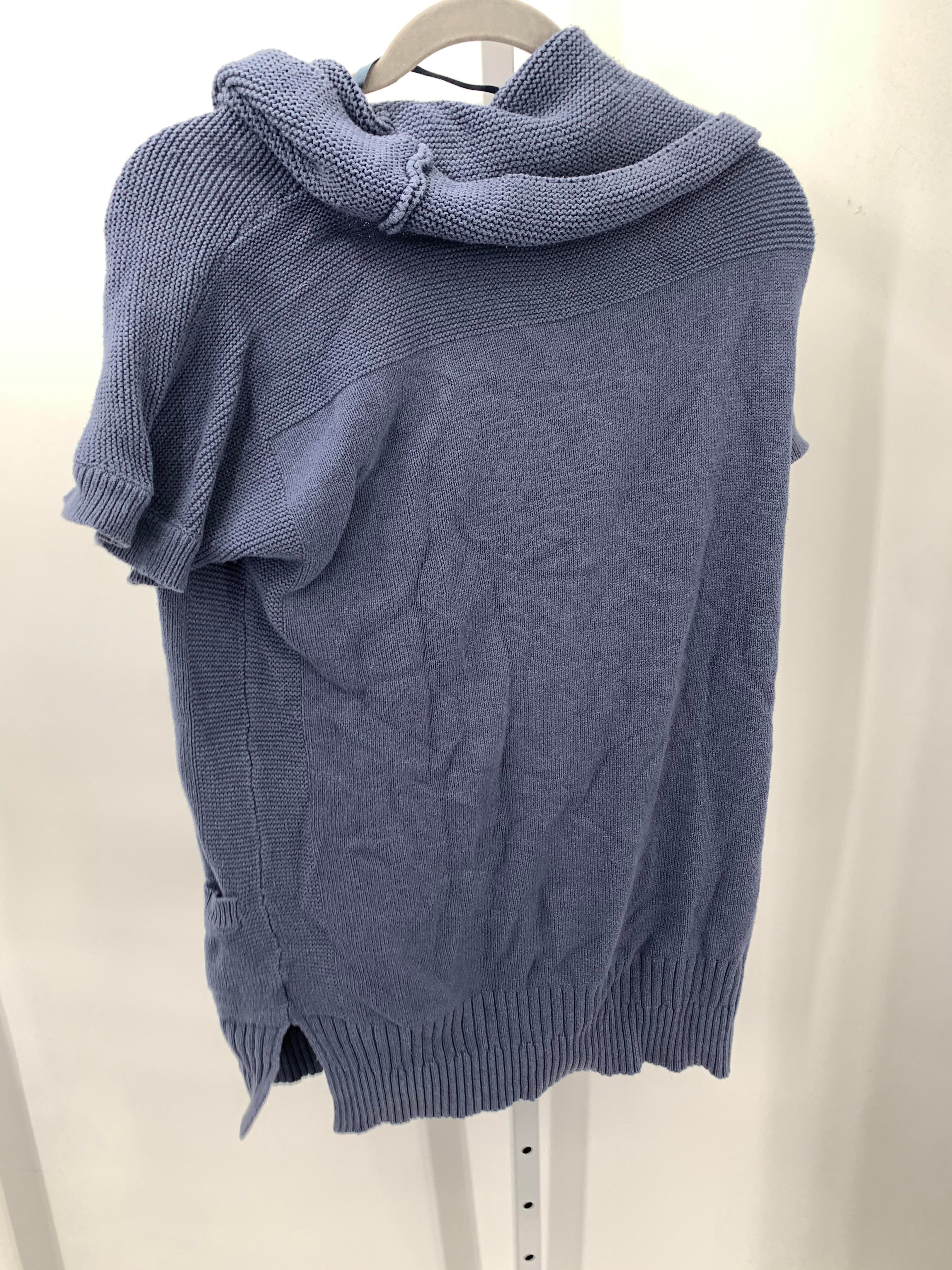 DKNY Size Large Misses Short Slv Sweater