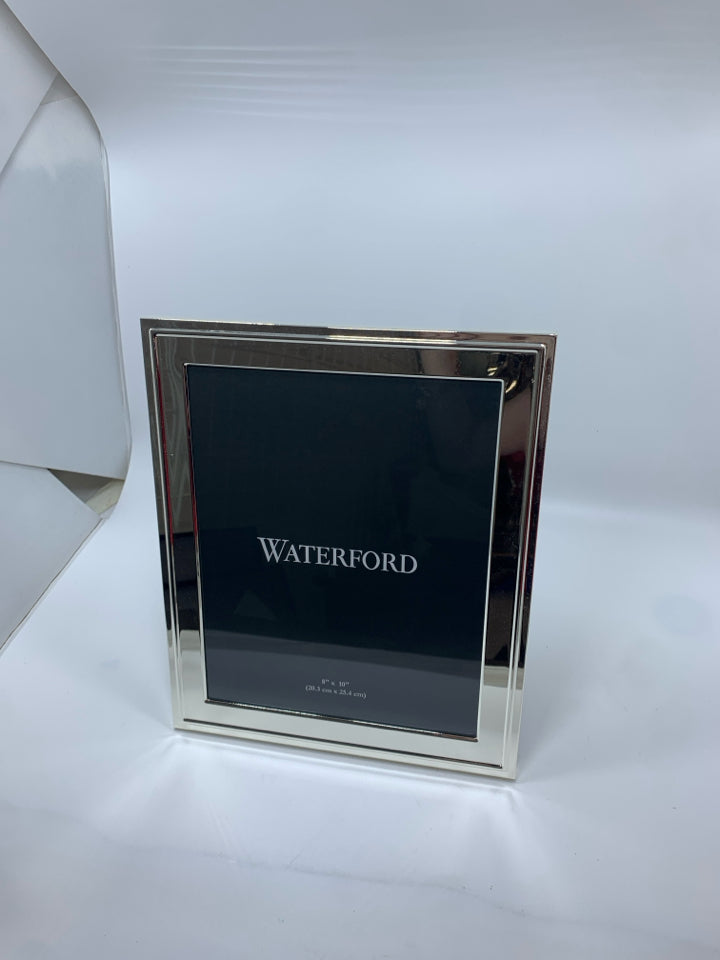 WATERFORD HERITAGE SILVER FRAME IN BOX.
