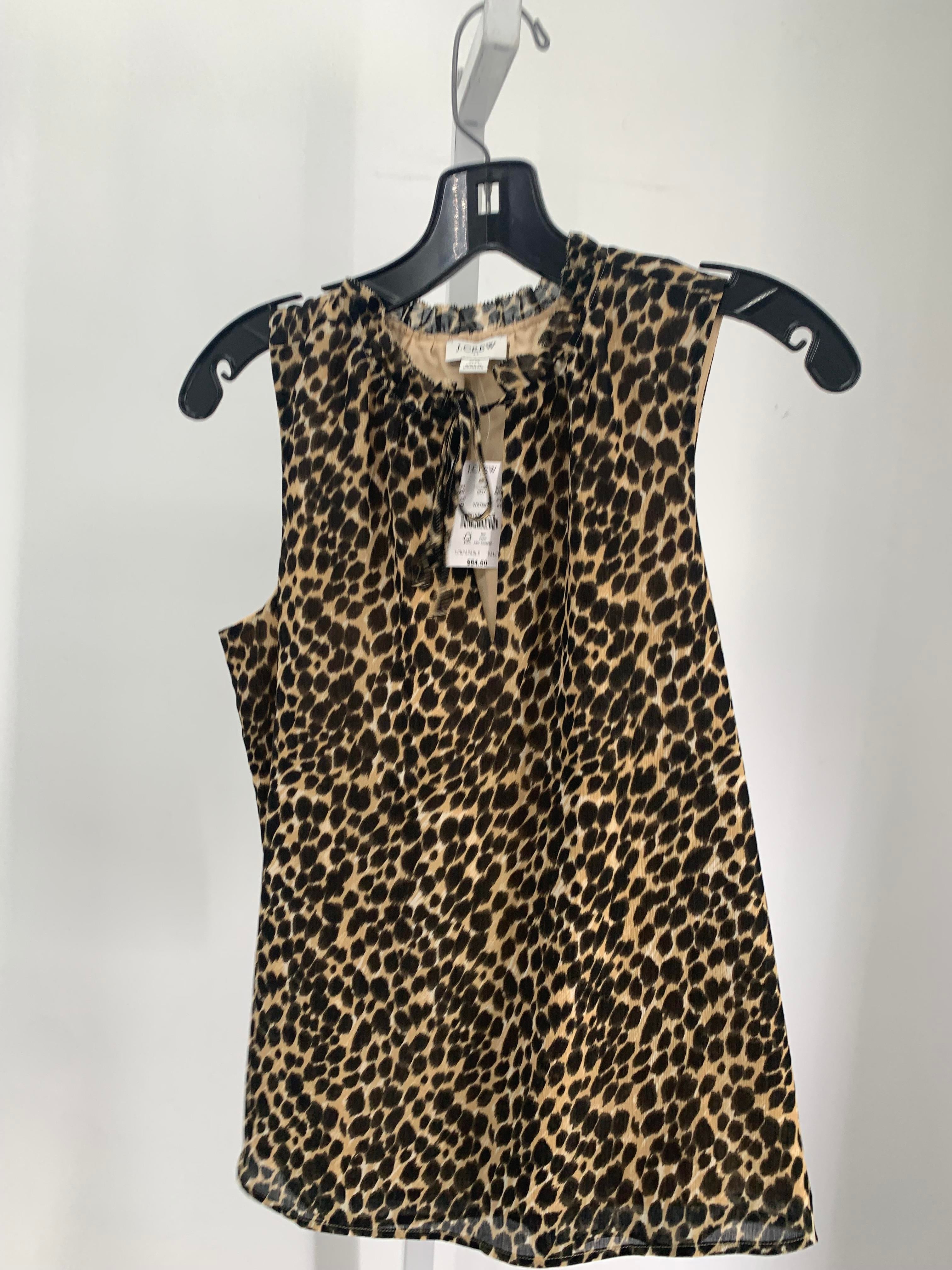 J. Crew Size X Small Misses Sleeveless Shirt
