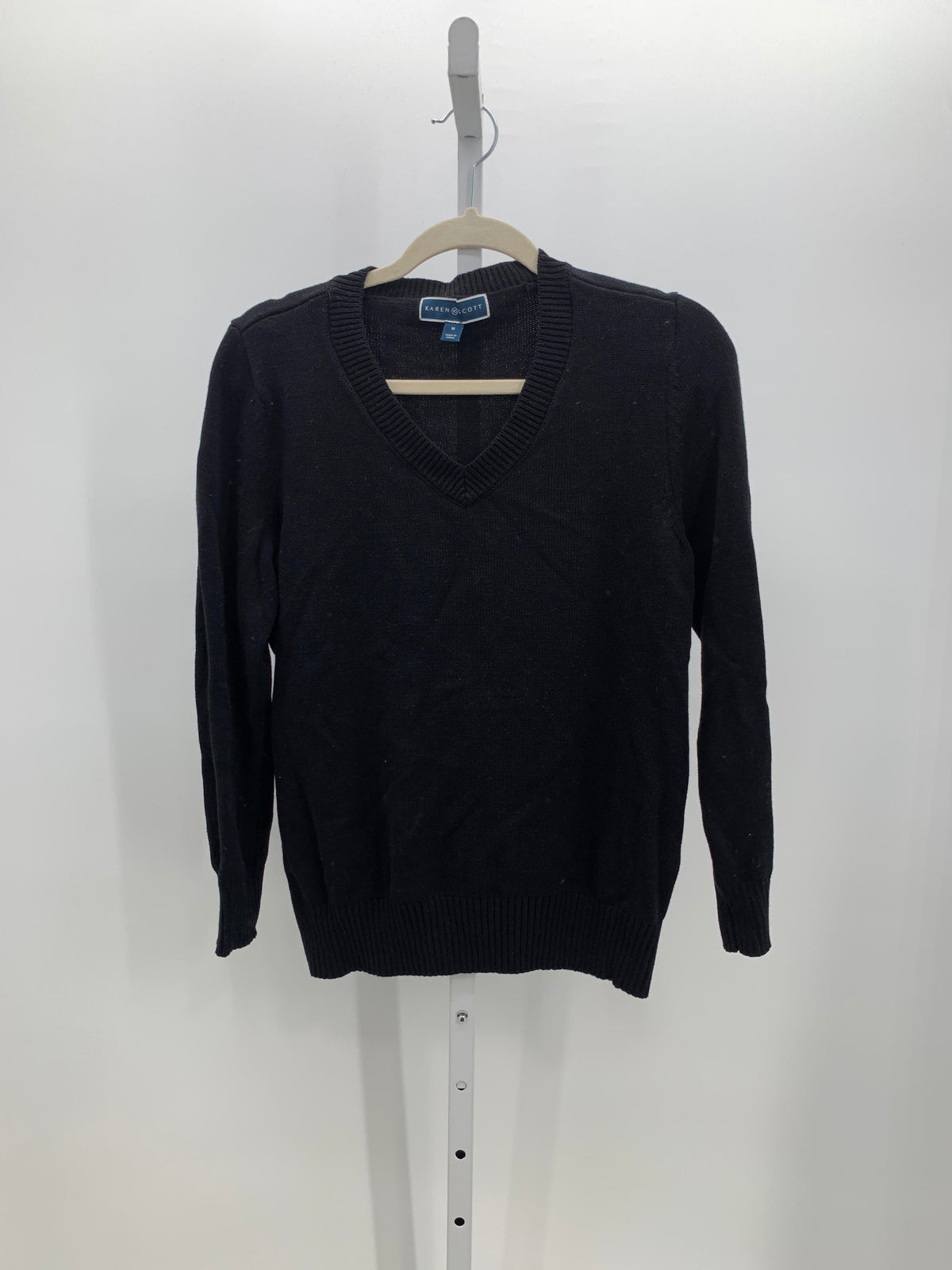 Karen Scott Size Medium Misses Long Slv Sweater