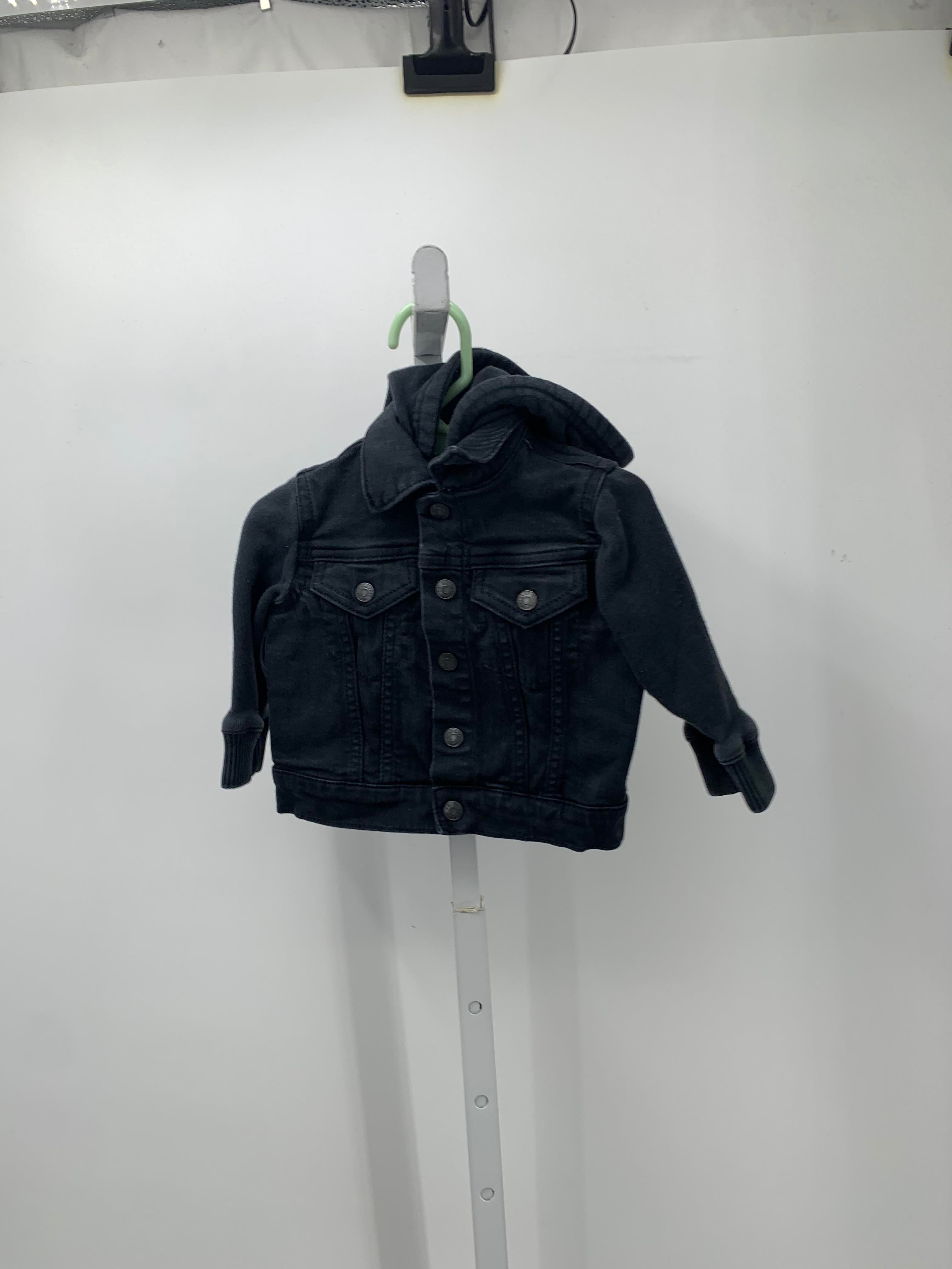 HOODED BTN DOWN DENIM