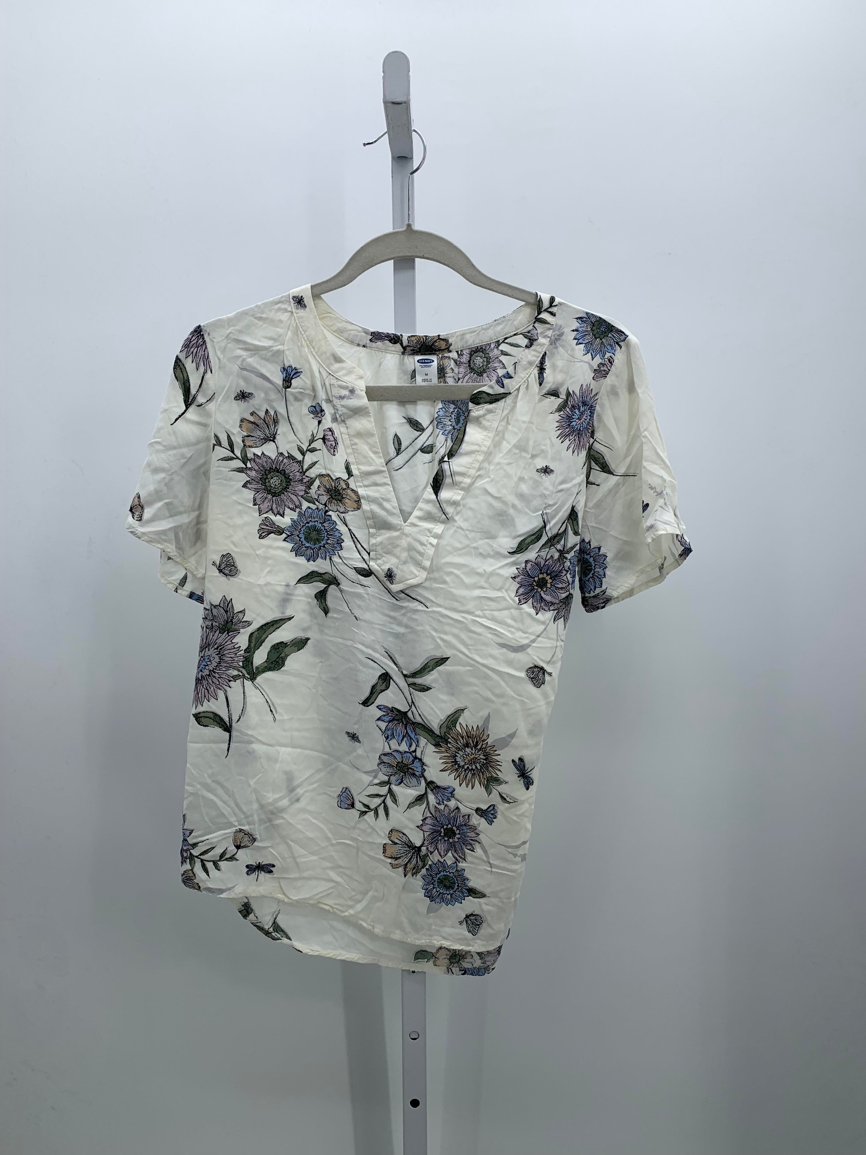 Old Navy Size Medium Misses Short Sleeve Shirt