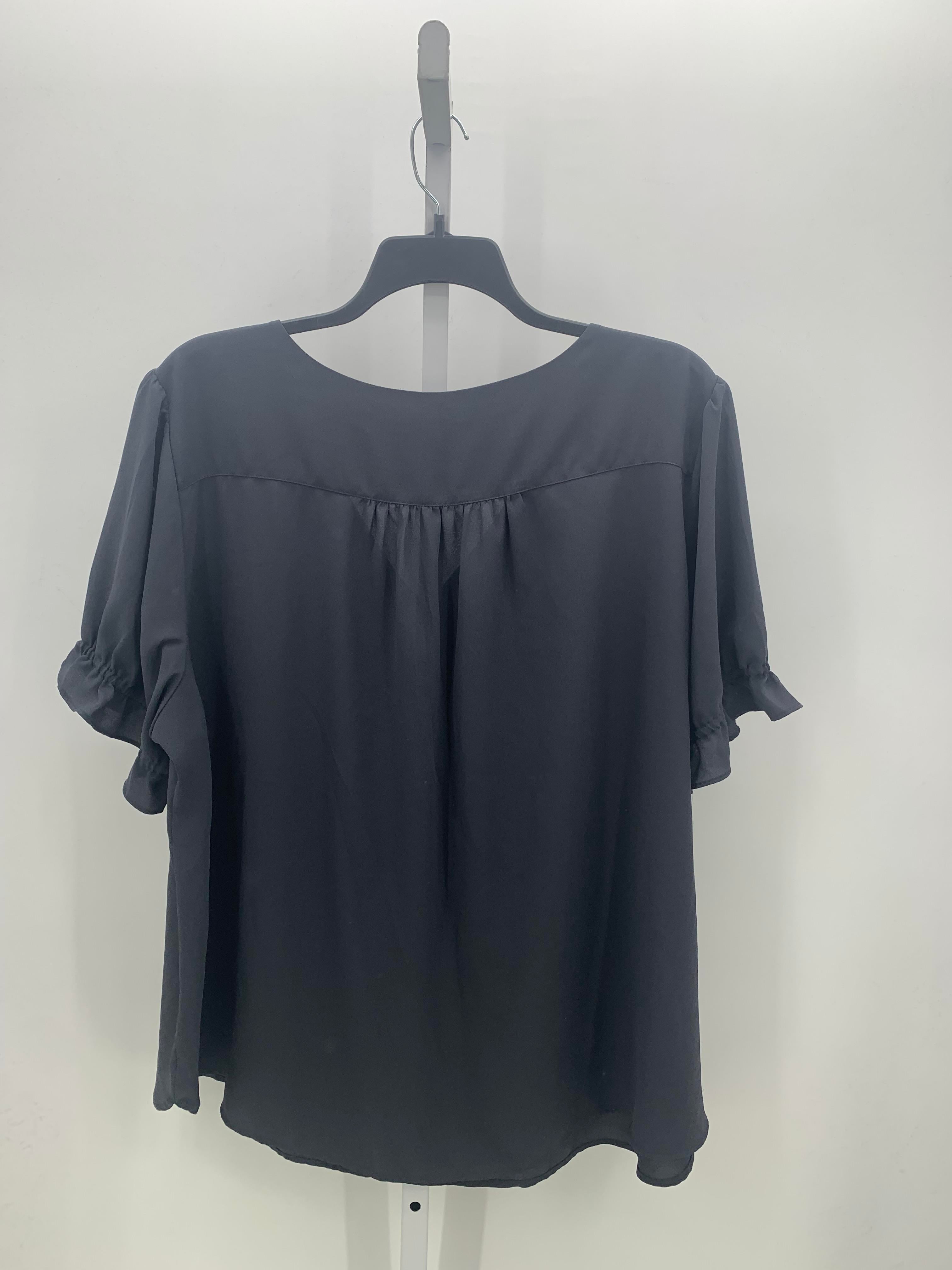 Loft Size 26 W Womens Short Sleeve Shirt
