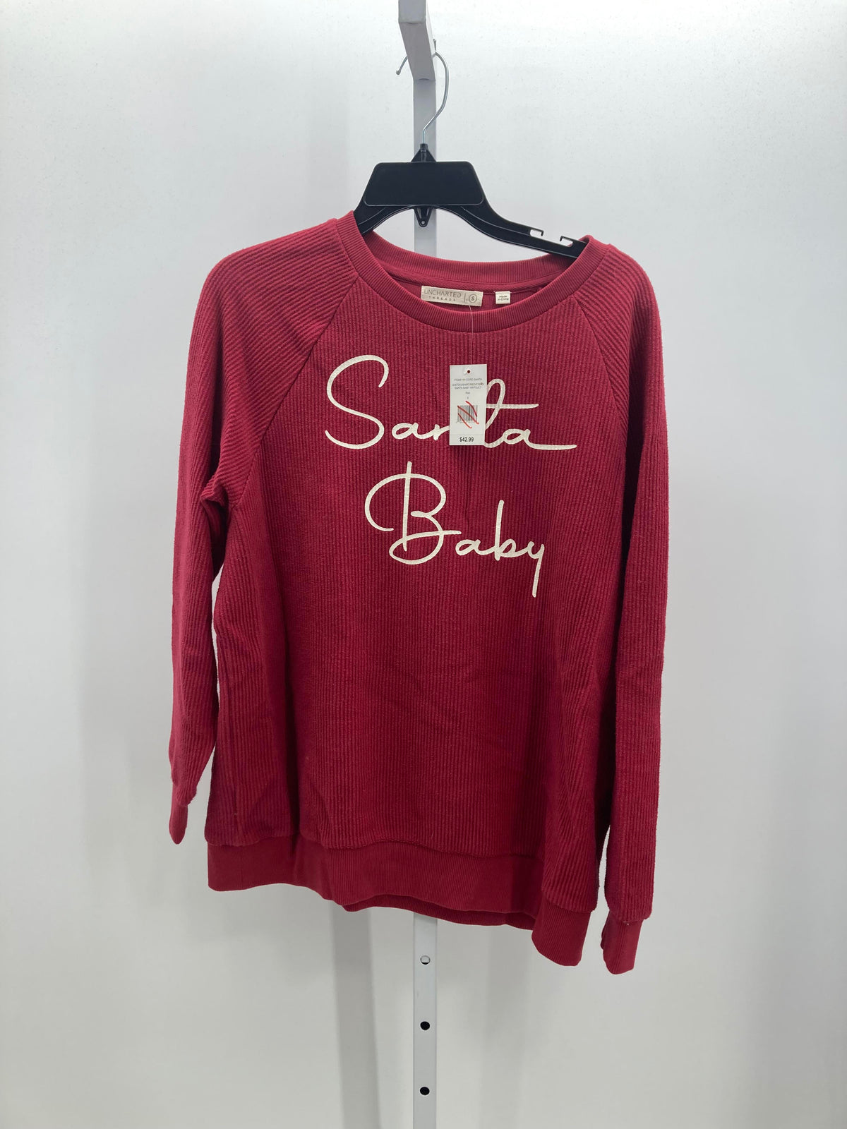 NEW LONG SLV SHIRT SANTA BABY.