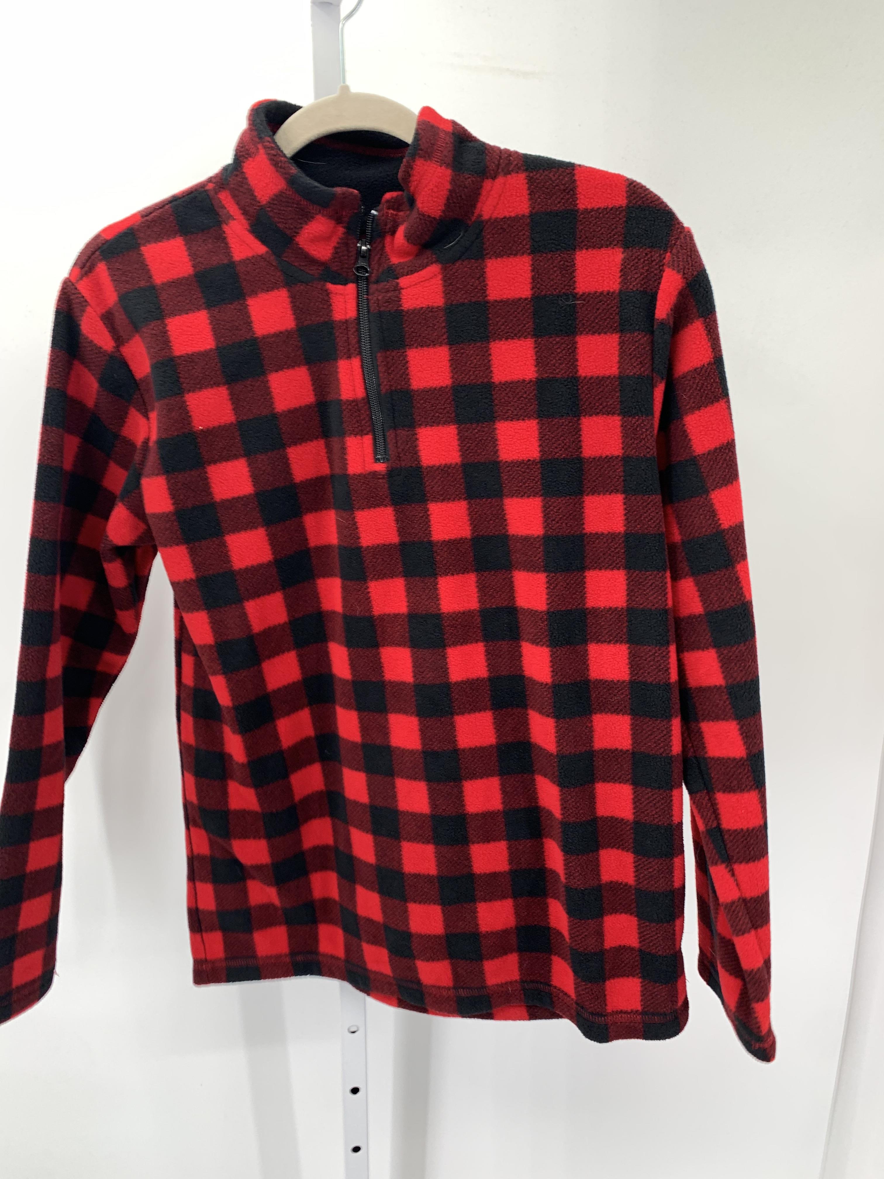 BLACK PLAID FLEECE
