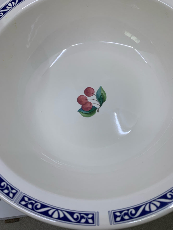 2 LARGE NESTING BOWLS SUNBURY GROVE PATTERN.