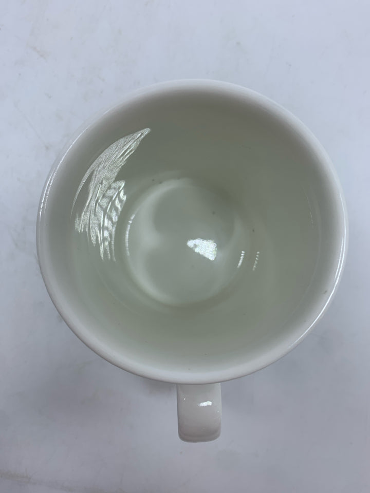 DUCHESS IRIS/LEAVES MUG.