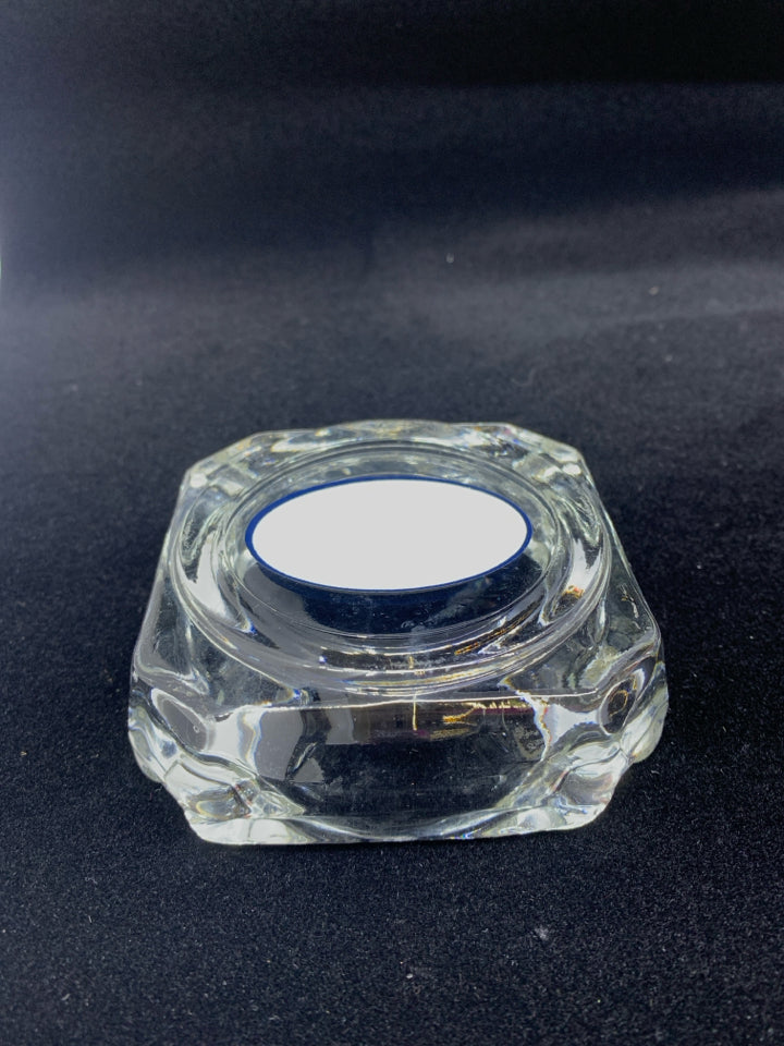 VTG BAHAMAS PRINCESS GLASS ASHTRAY.