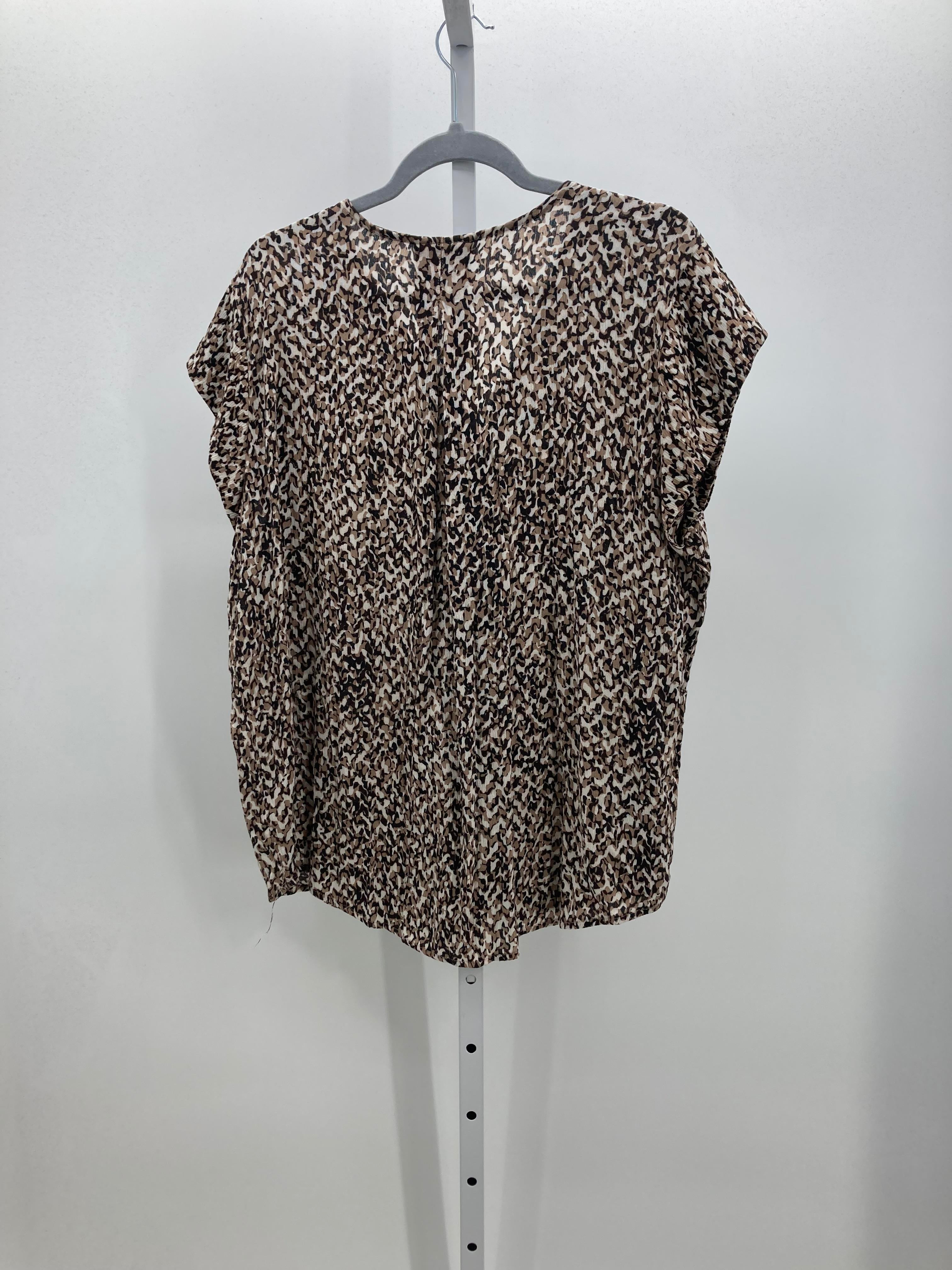 Liz Claiborne Size XXL Misses Short Sleeve Shirt