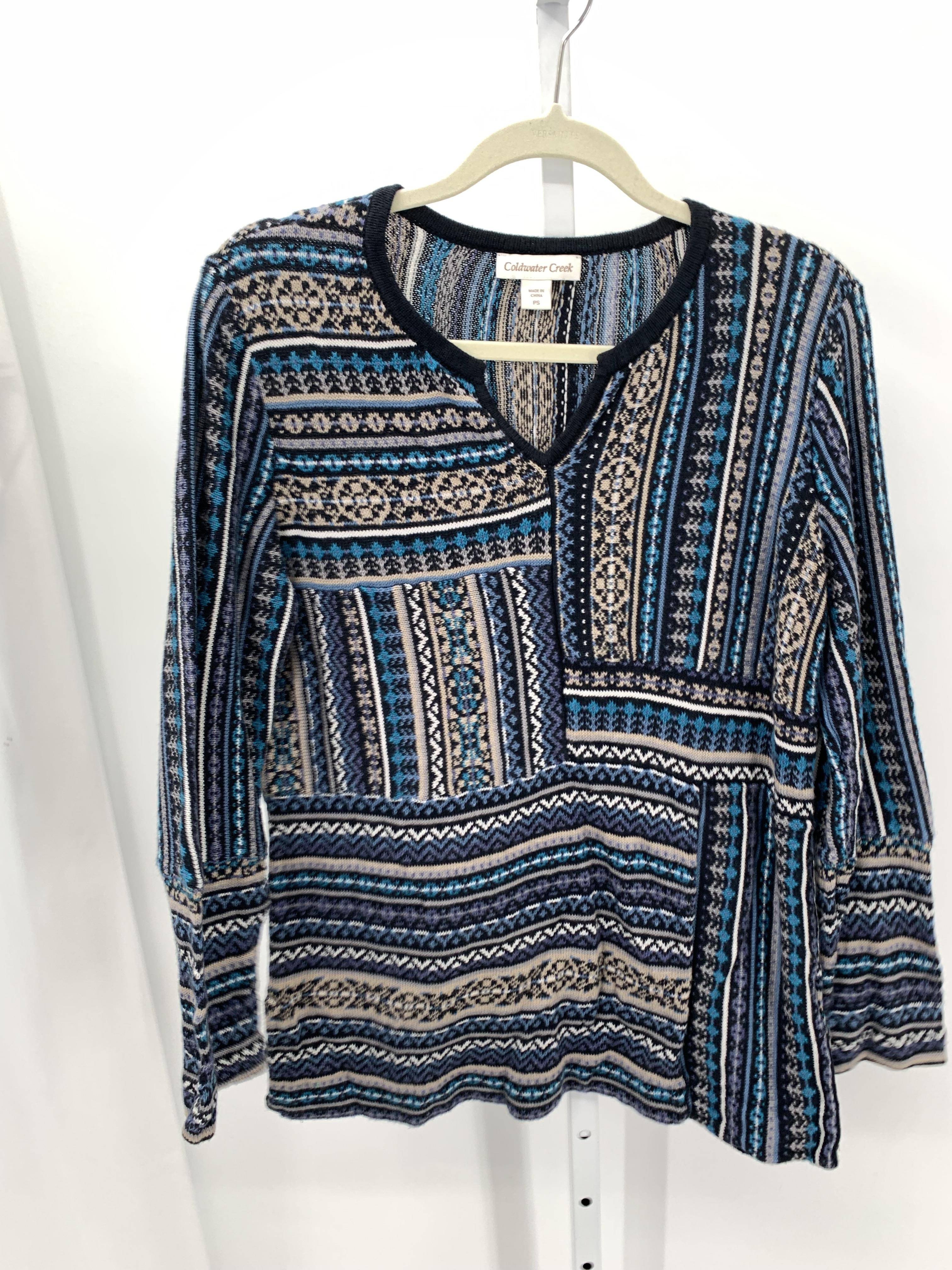Coldwater Creek Size Small Petite Petite Long Slv Sweater
