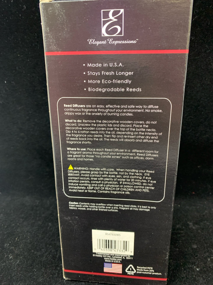 3 NIB DIFFUSERS APPLE CINNAMON