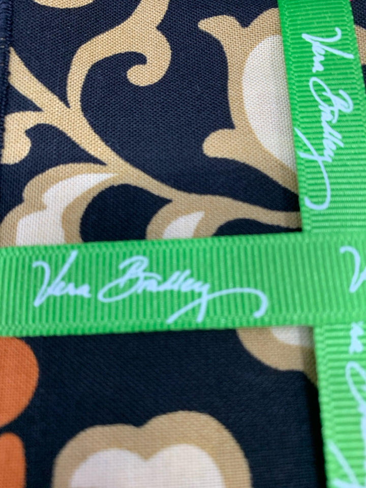 NEW VERA BRADLEY BLACK W/BRIGHT FLORAL NAPKINS