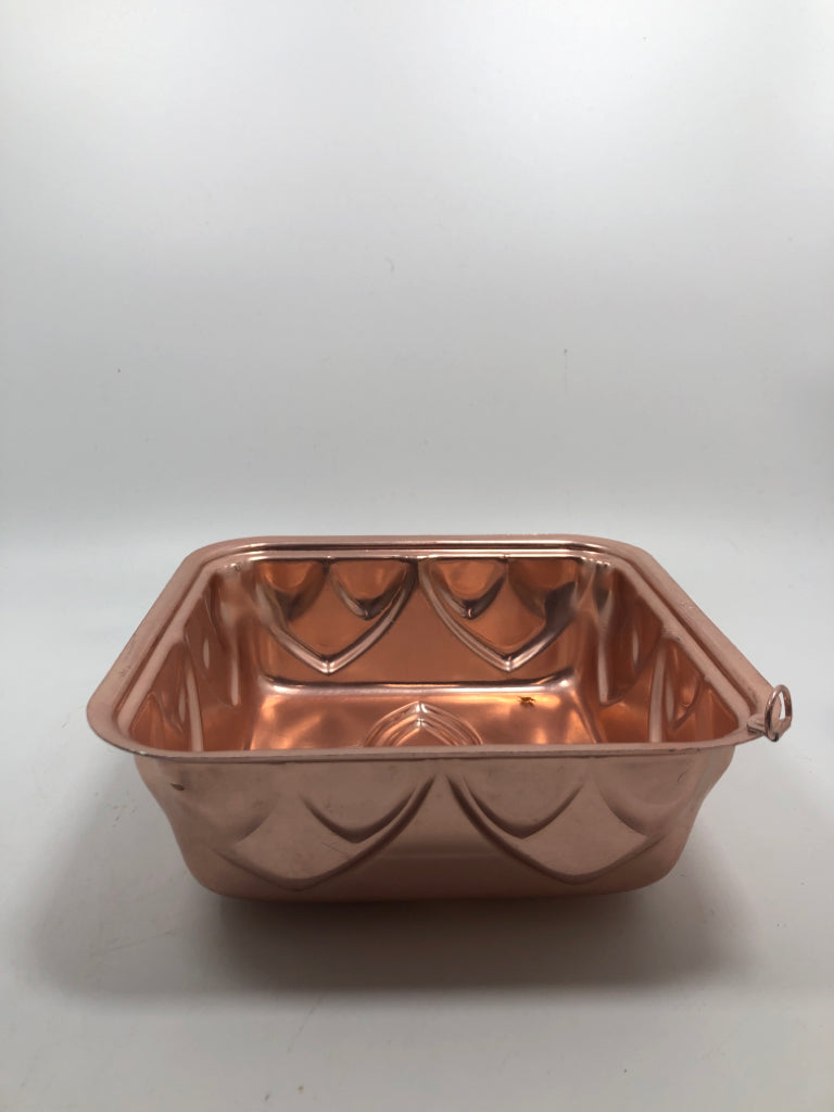 SQUARE COPPER MOLD.