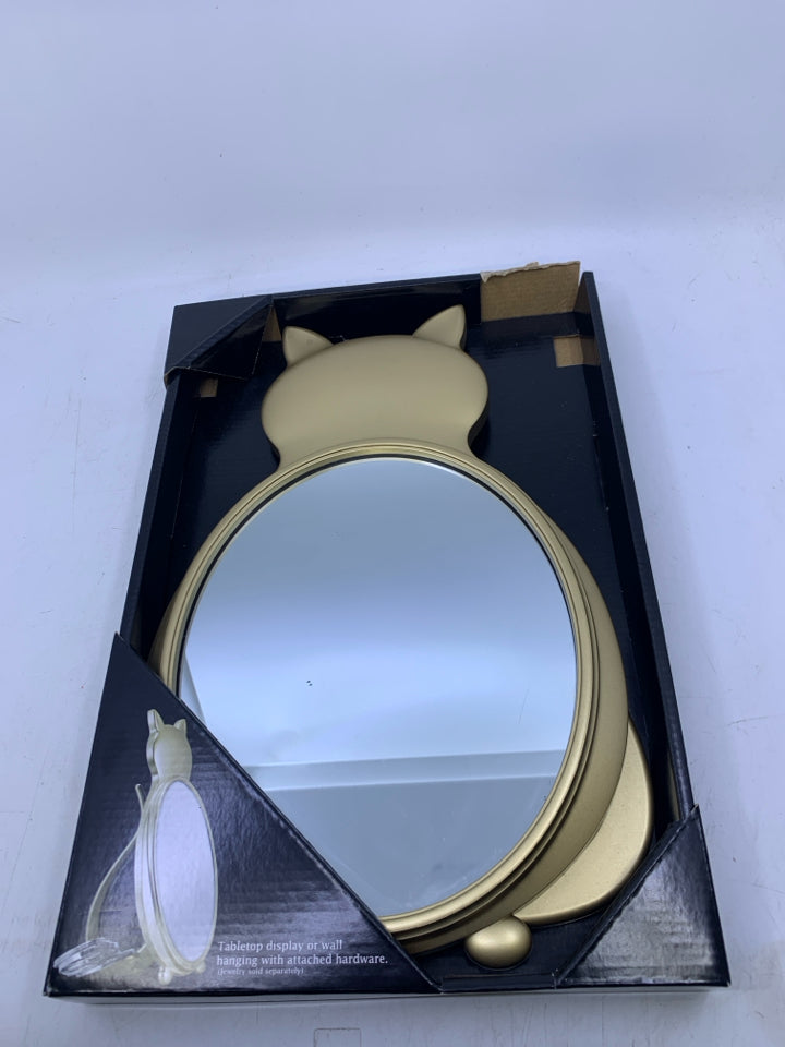 NEW GOLDEN CAT MIRROR.