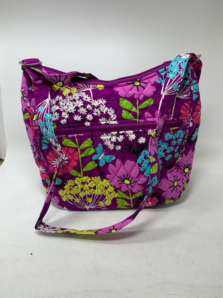 Vera Bradley Carryall Crossbody in Flutterby- New With Tags