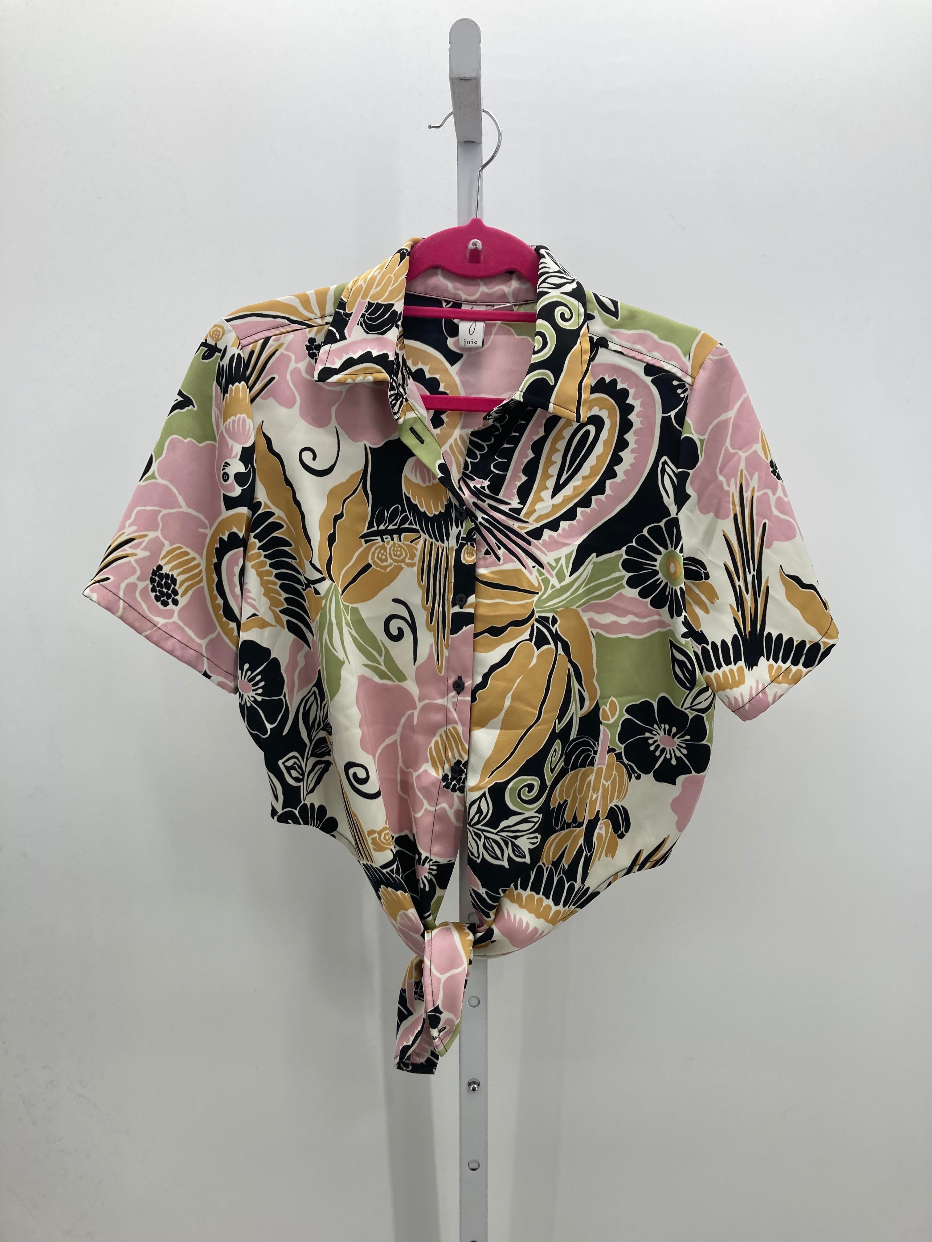 Joie Size Small Juniors Short Sleeve Shirt