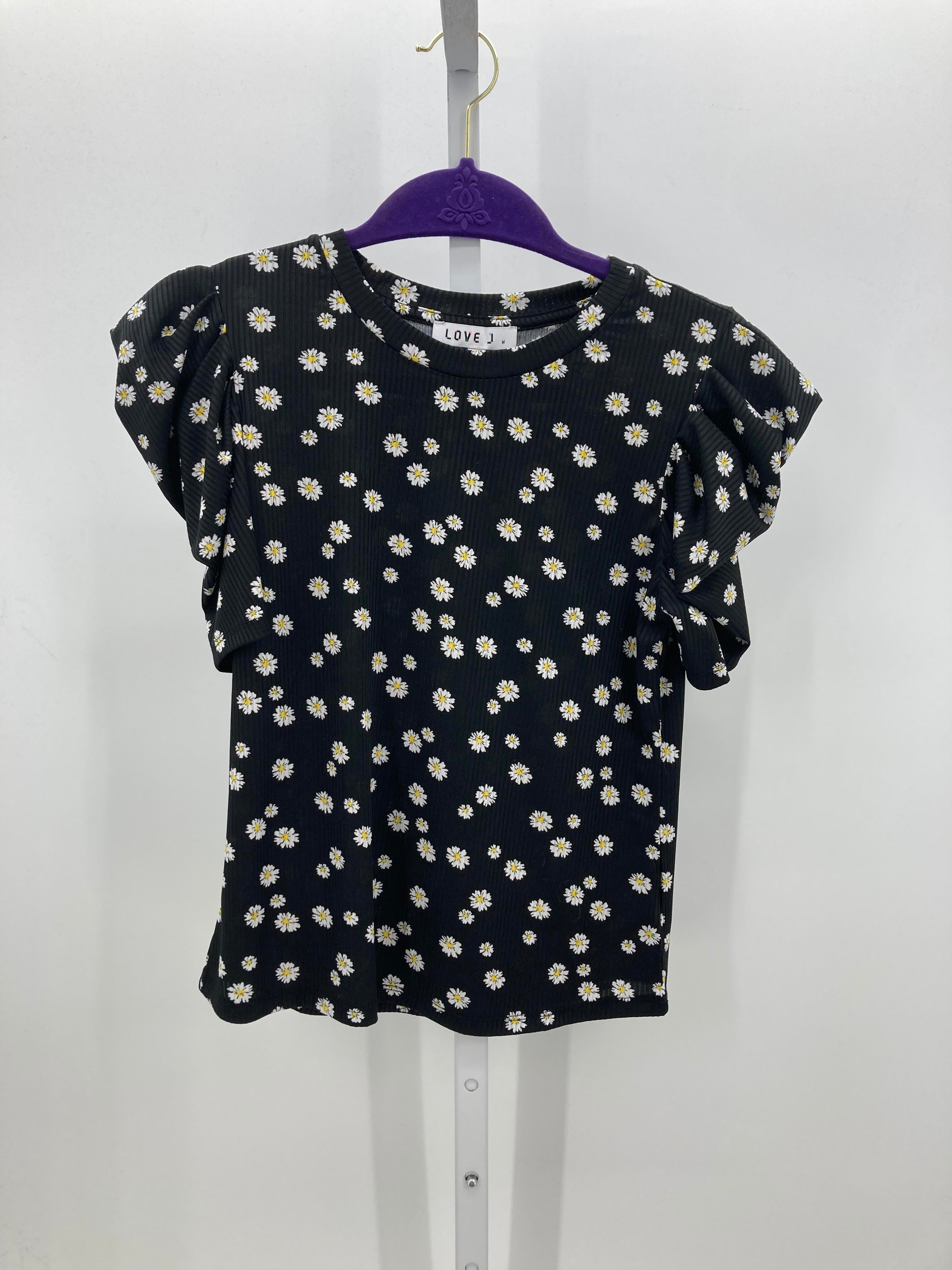 Love J Size Medium Juniors Short Sleeve Shirt