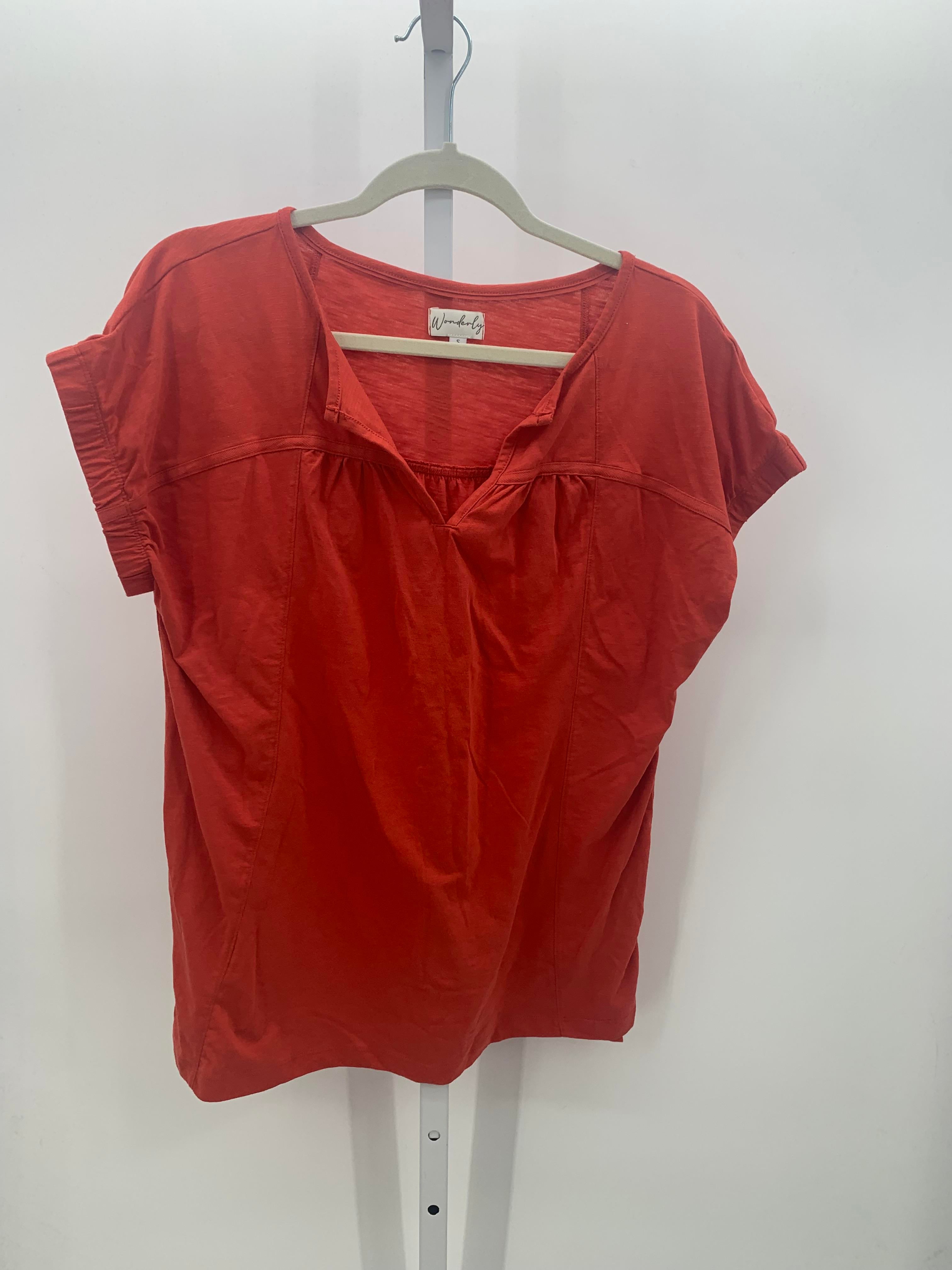 Size Small Misses Short Sleeve Shirt