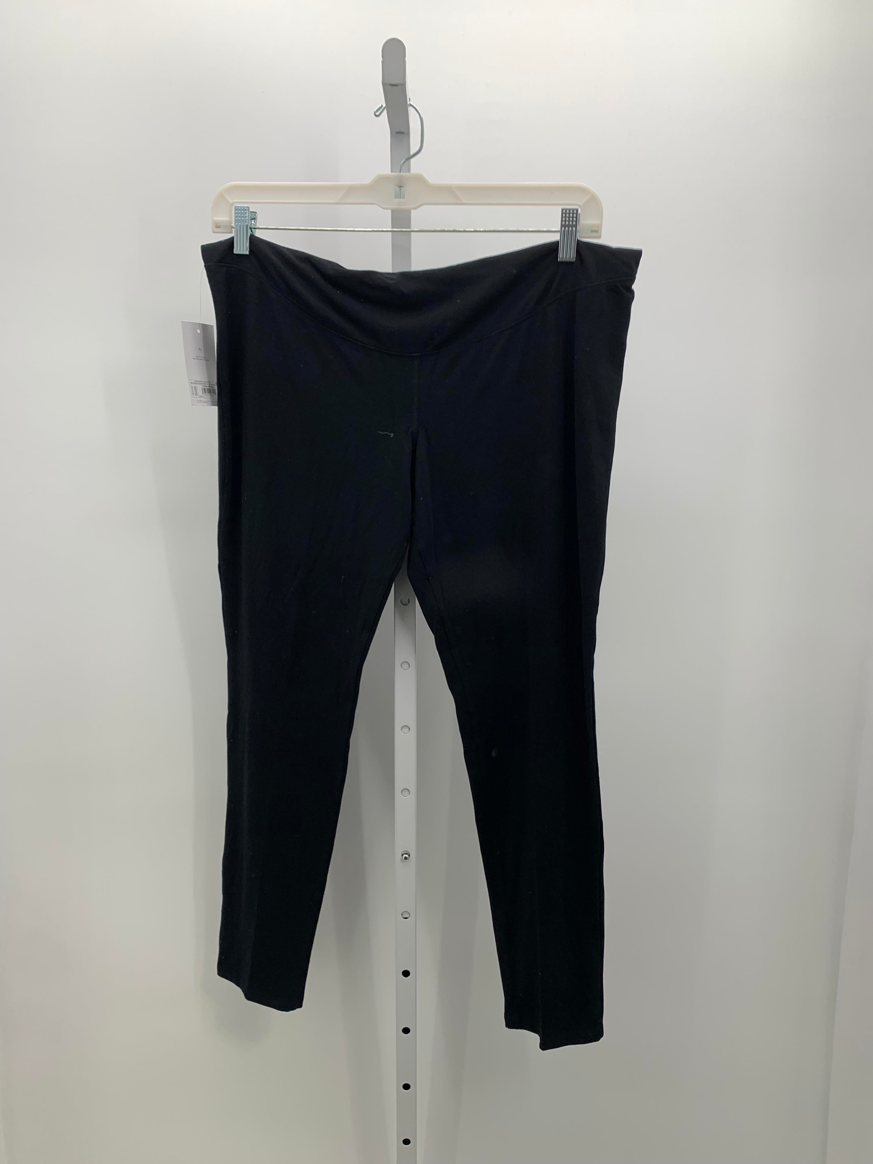 Isabel Black Size Extra Large Maternity Pants