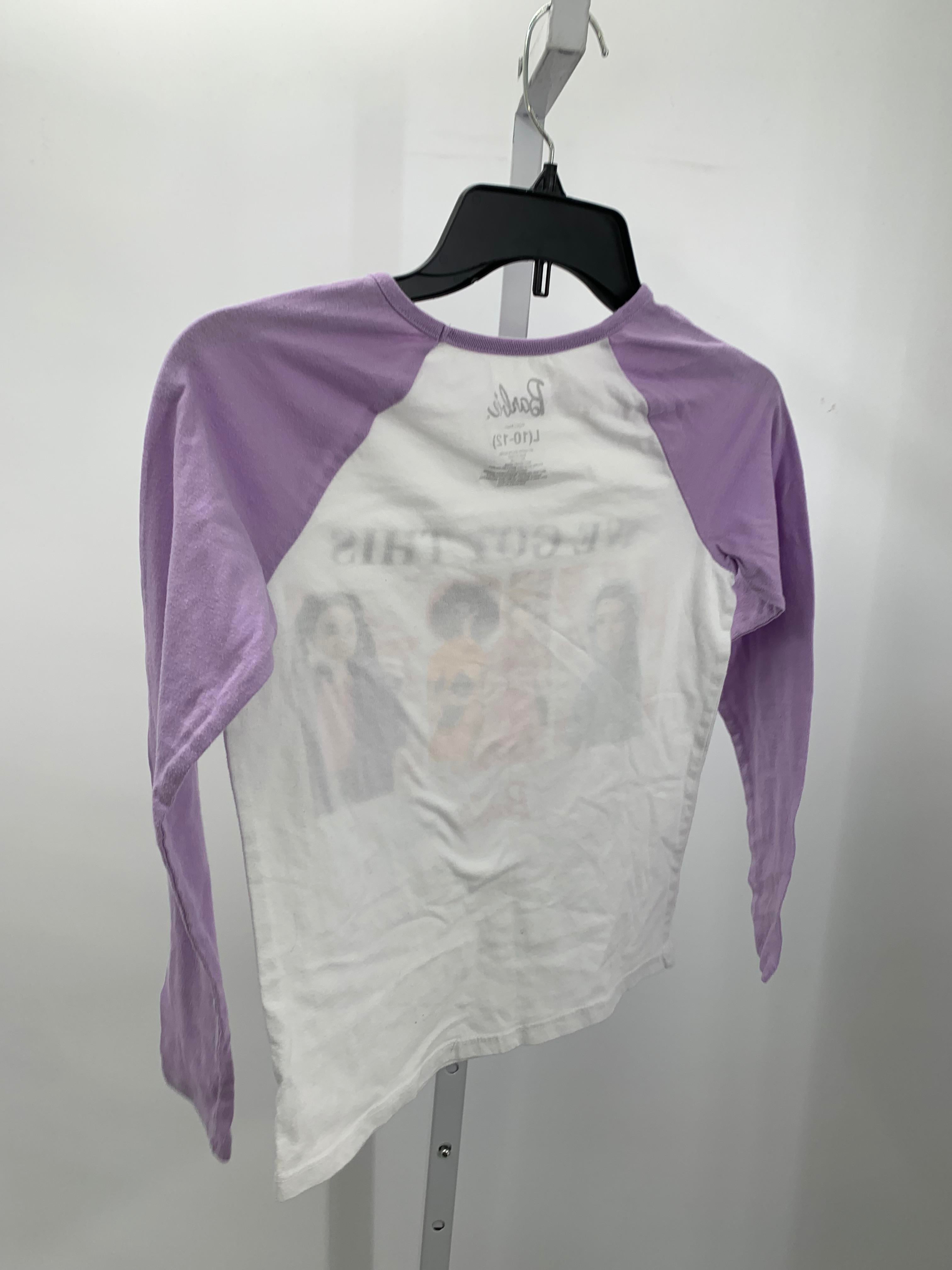 Barbie Size 10-12 Girls Long Sleeve Shirt
