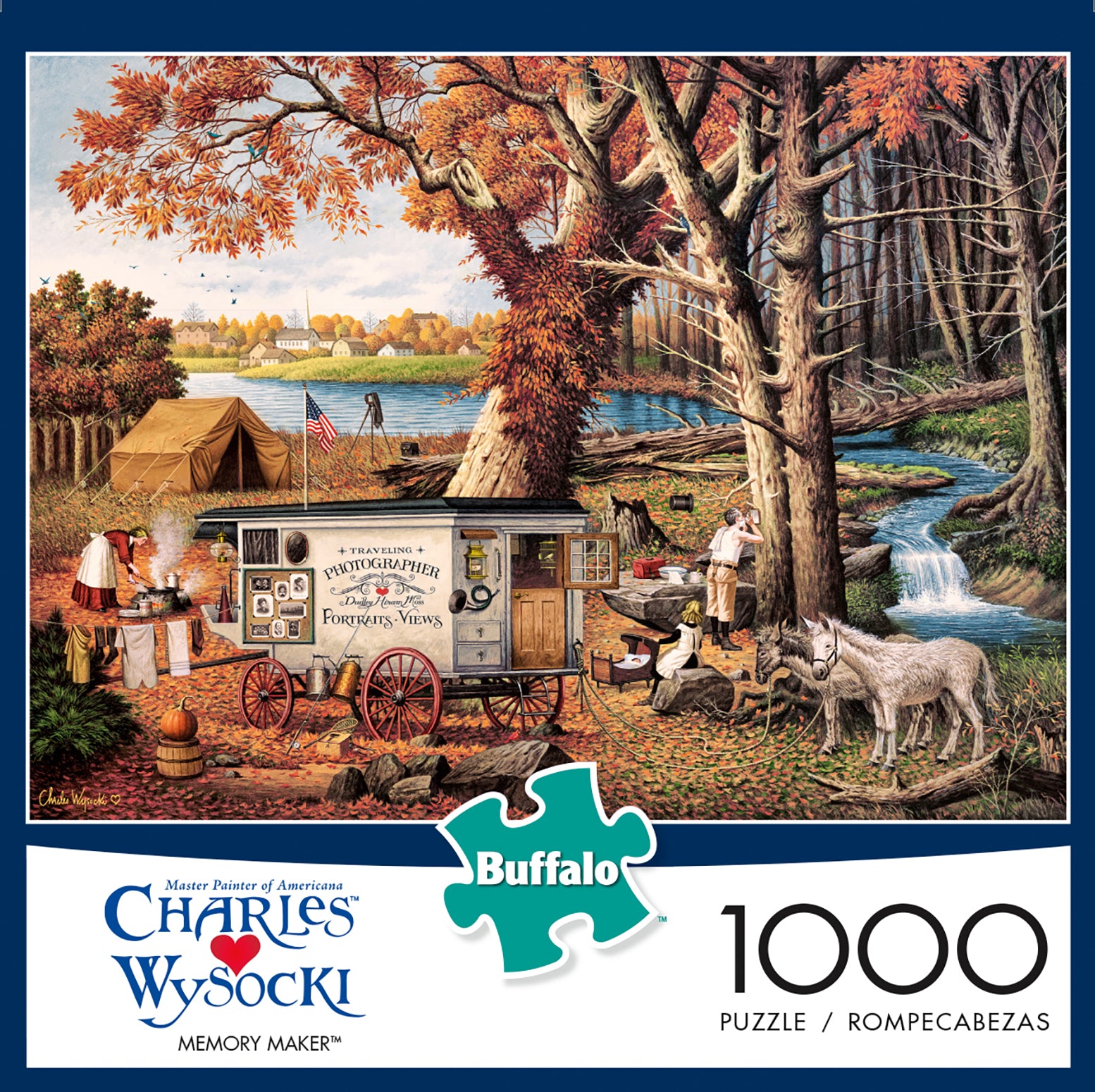Buffalo Games - Charles Wysocki - Memory Maker - 1000 Piece Jigsaw Puzzle -