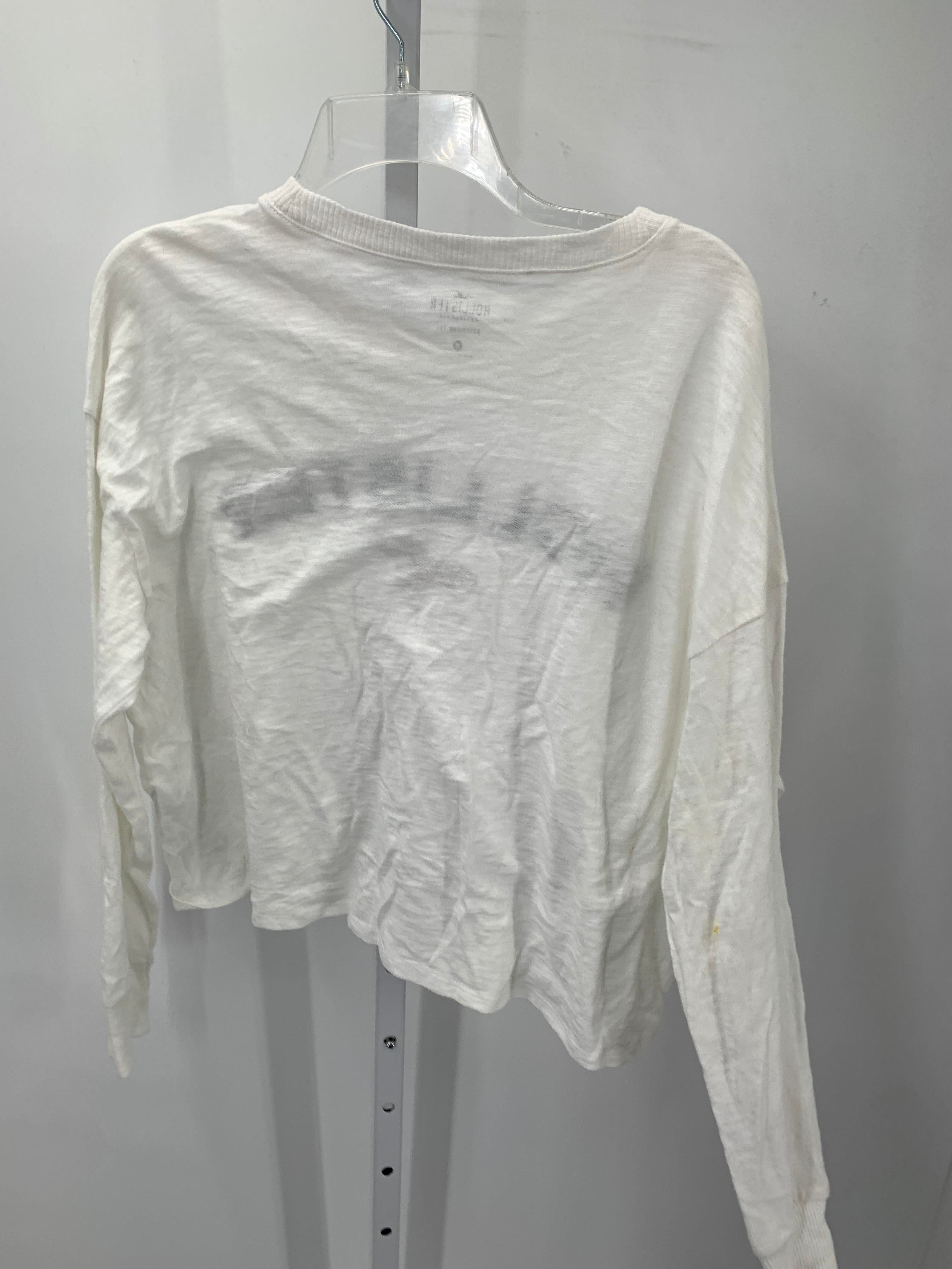 Hollister Size Medium Juniors Long Sleeve Shirt