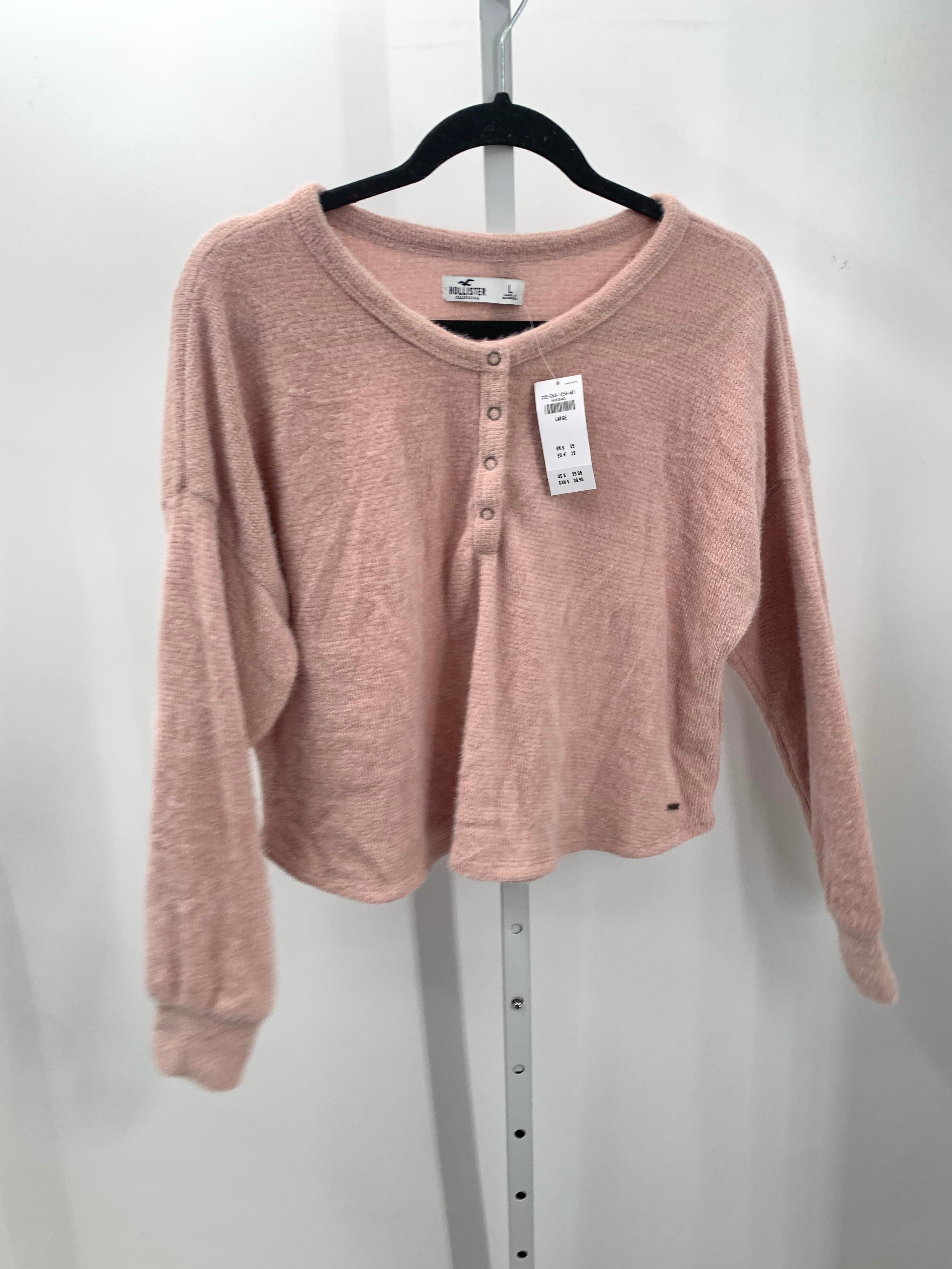 Hollister Size Large Juniors Long Sleeve Sweater