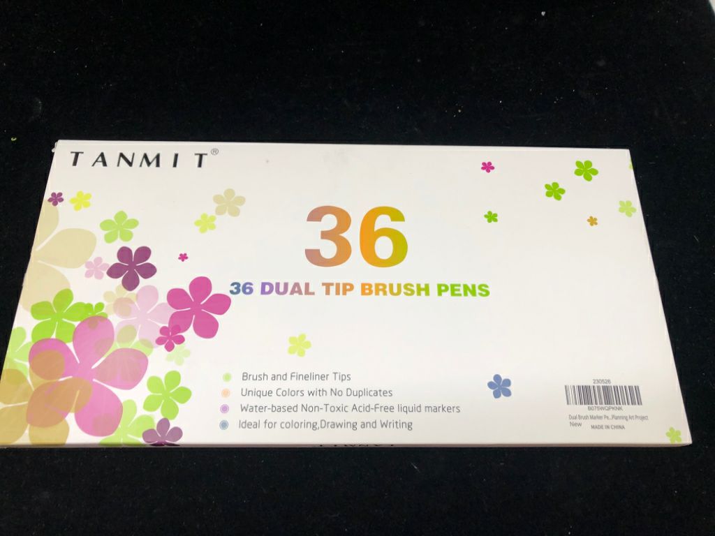 NIP DUAL TIP BRUSH PENS.
