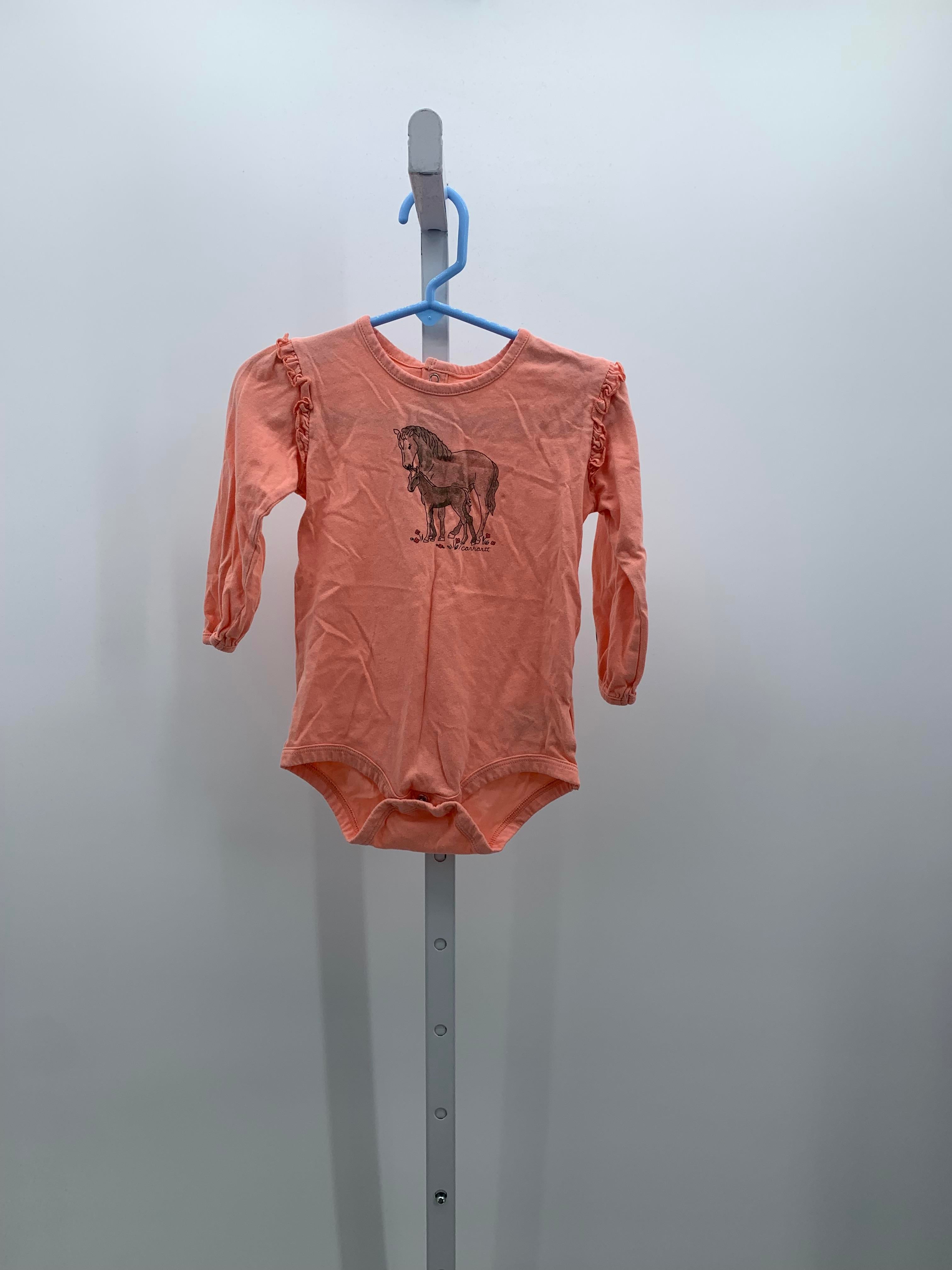 Carhartt Size 24 Months Girls Long Sleeve Shirt