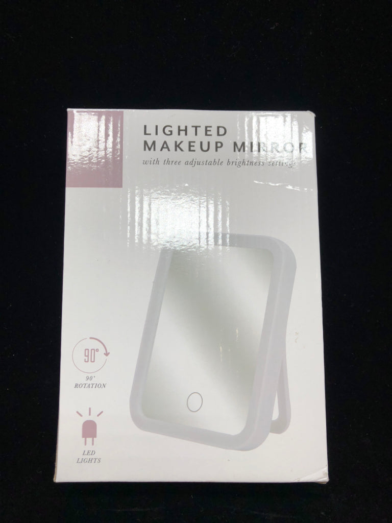 NIB LIGHTED MAKEUP MIRROR.