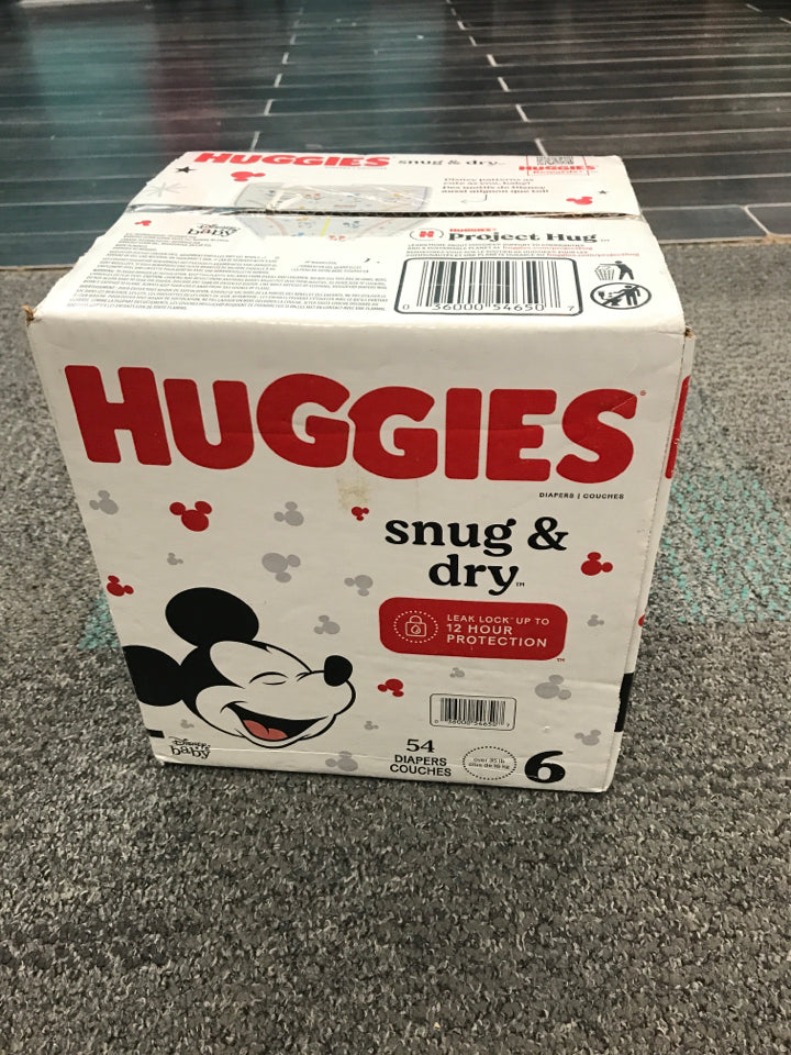 Huggies Snug & dry 54 pack