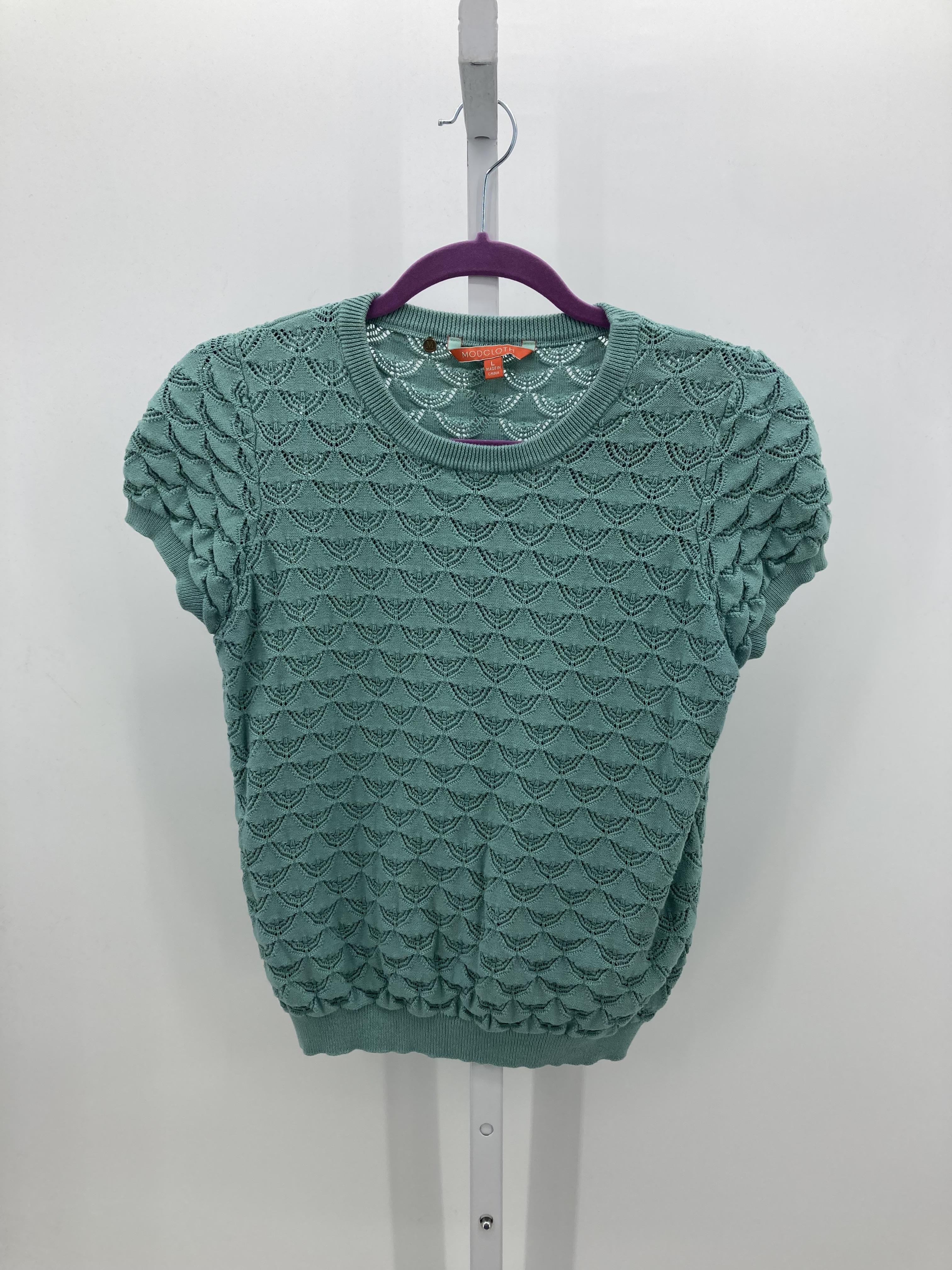 Size Large Misses Short Sleeve Sweater