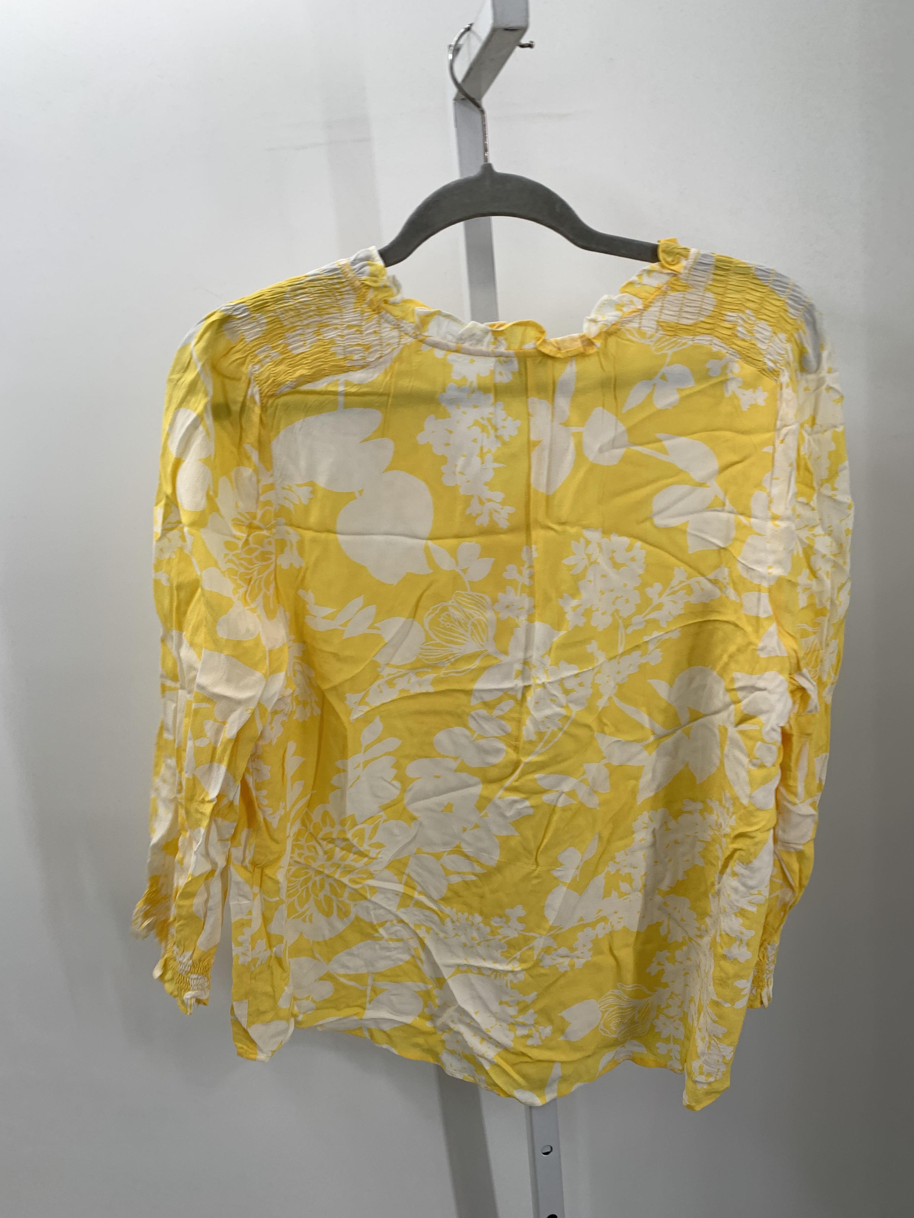 Talbots Size Large Misses 3/4 Sleeve Shirt