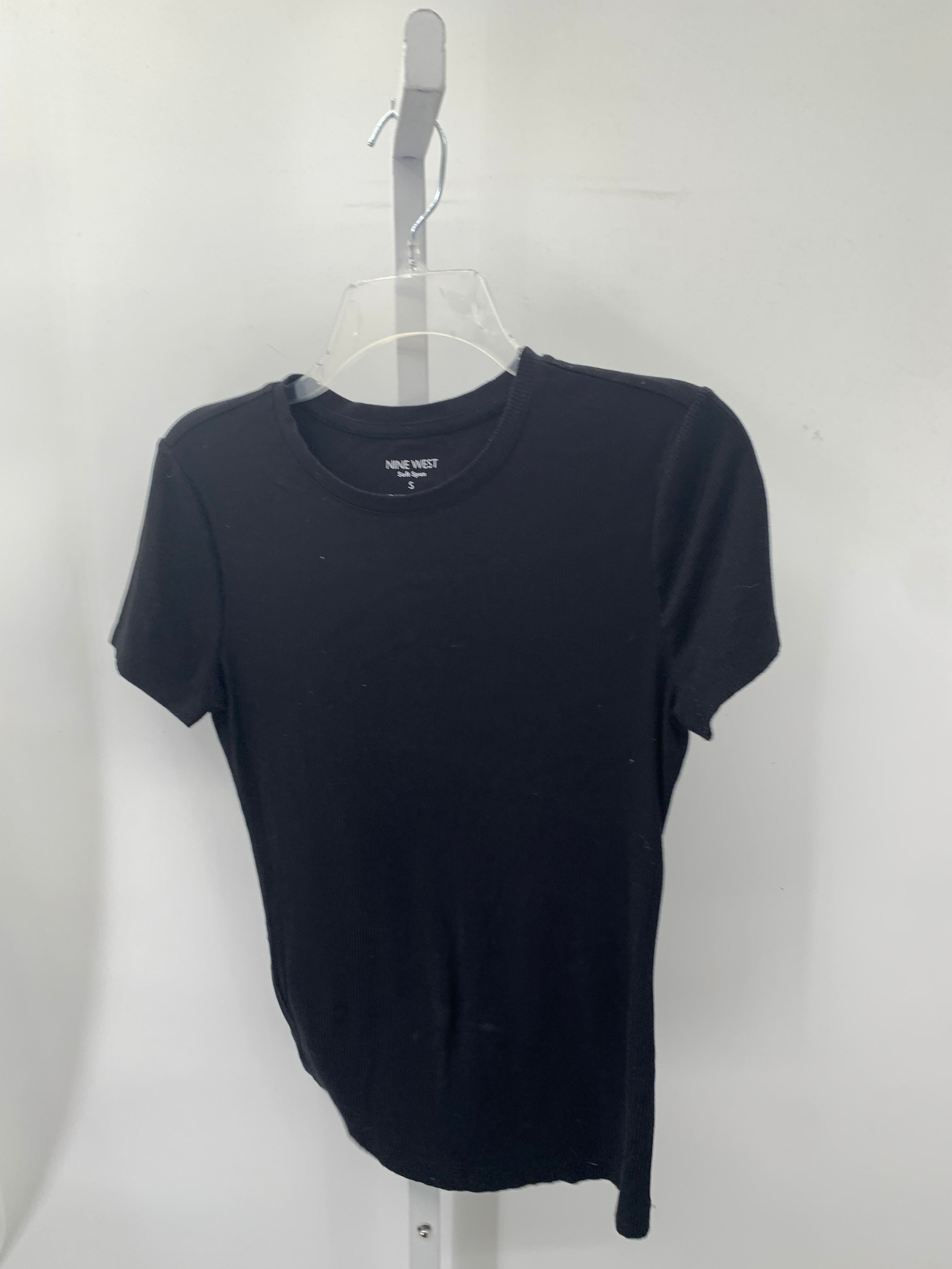 Nine West Size Small Misses Short Sleeve Shirt