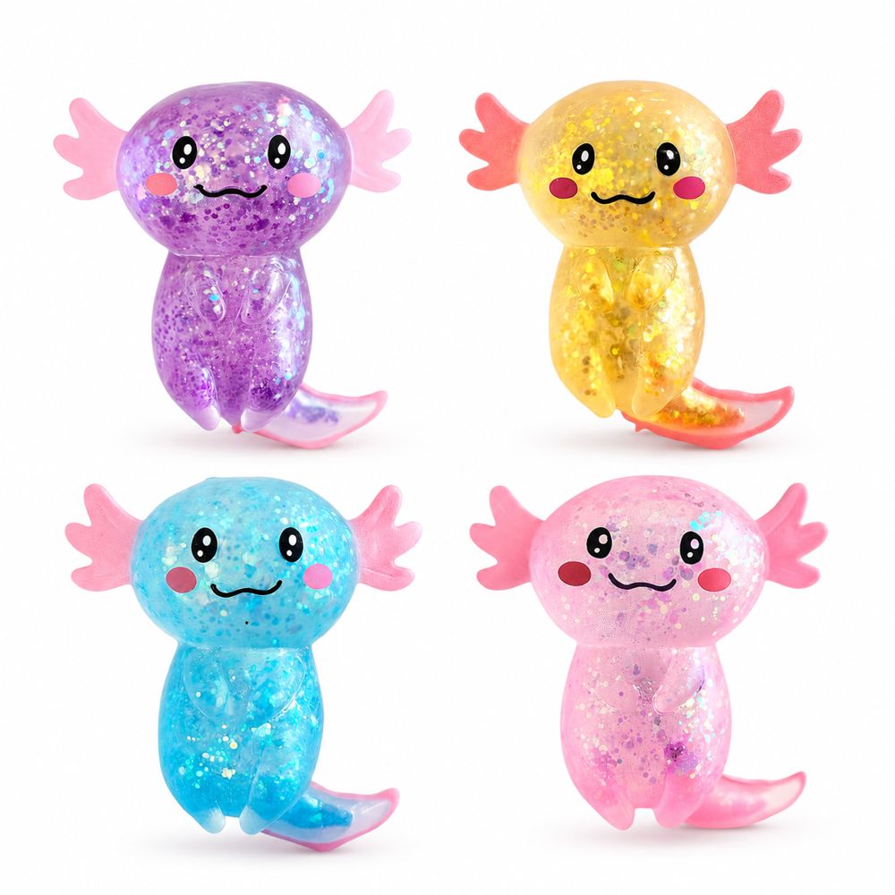New - Squishy Sparkly Axoloti