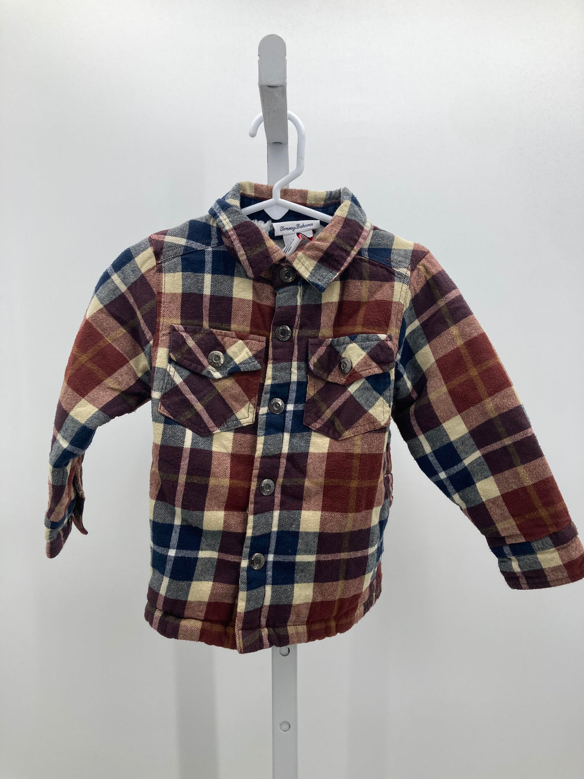PLAID FAUX FUR LINED