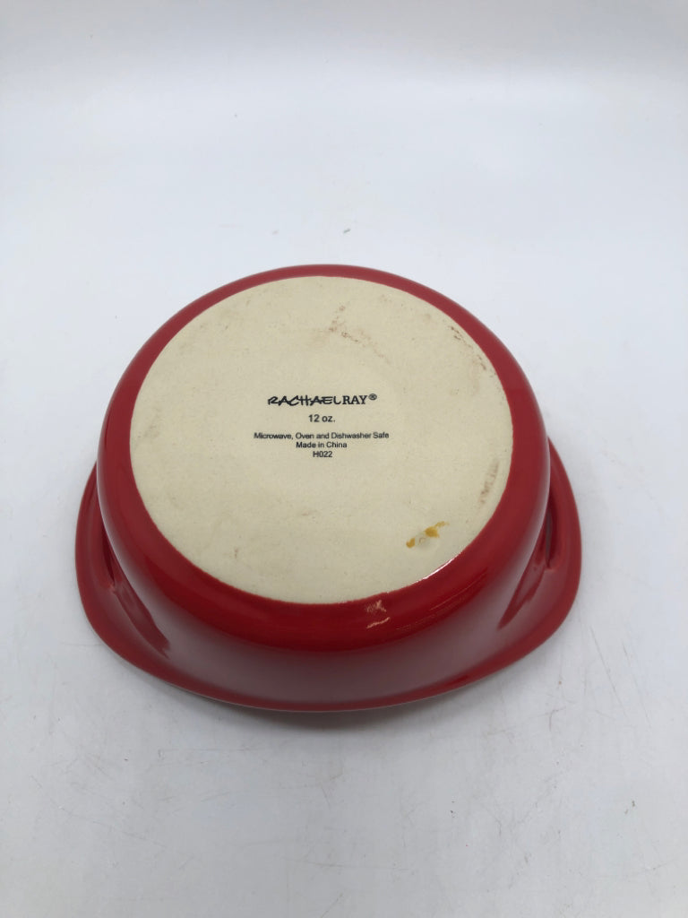 RACHEL RAY RED CASSEROLE DISH.