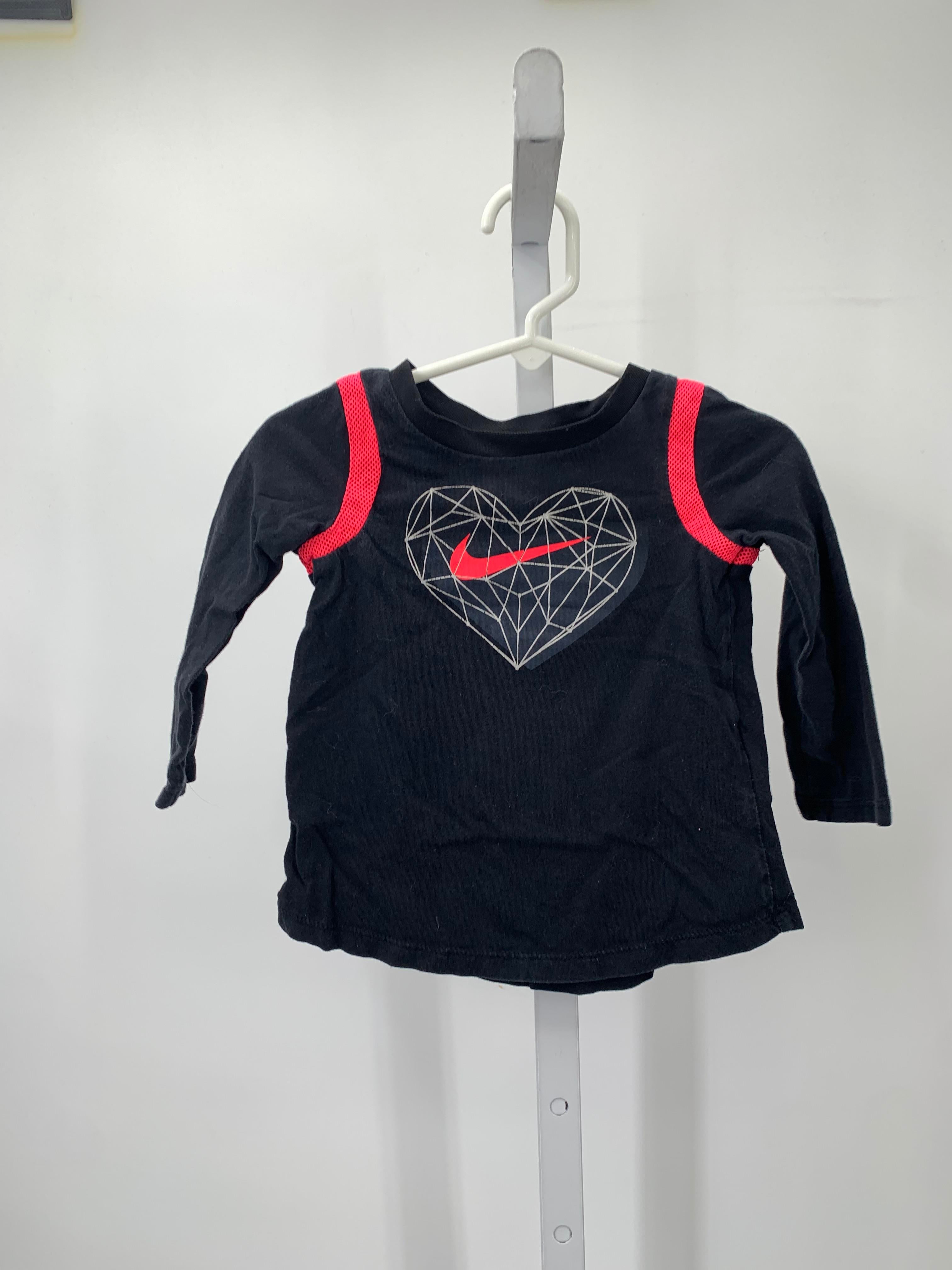 Nike Size 18 Months Girls Long Sleeve Shirt