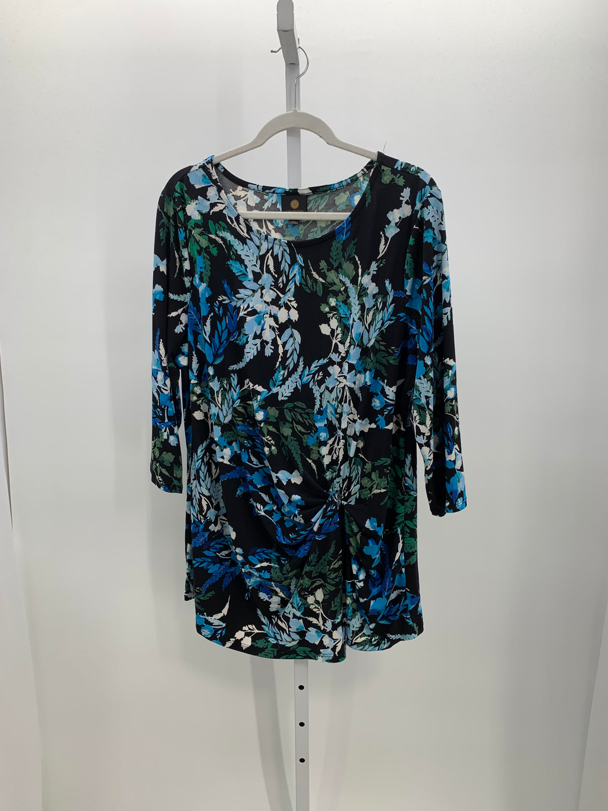 JM Collection Size Extra Large Misses 3/4 Sleeve Shirt