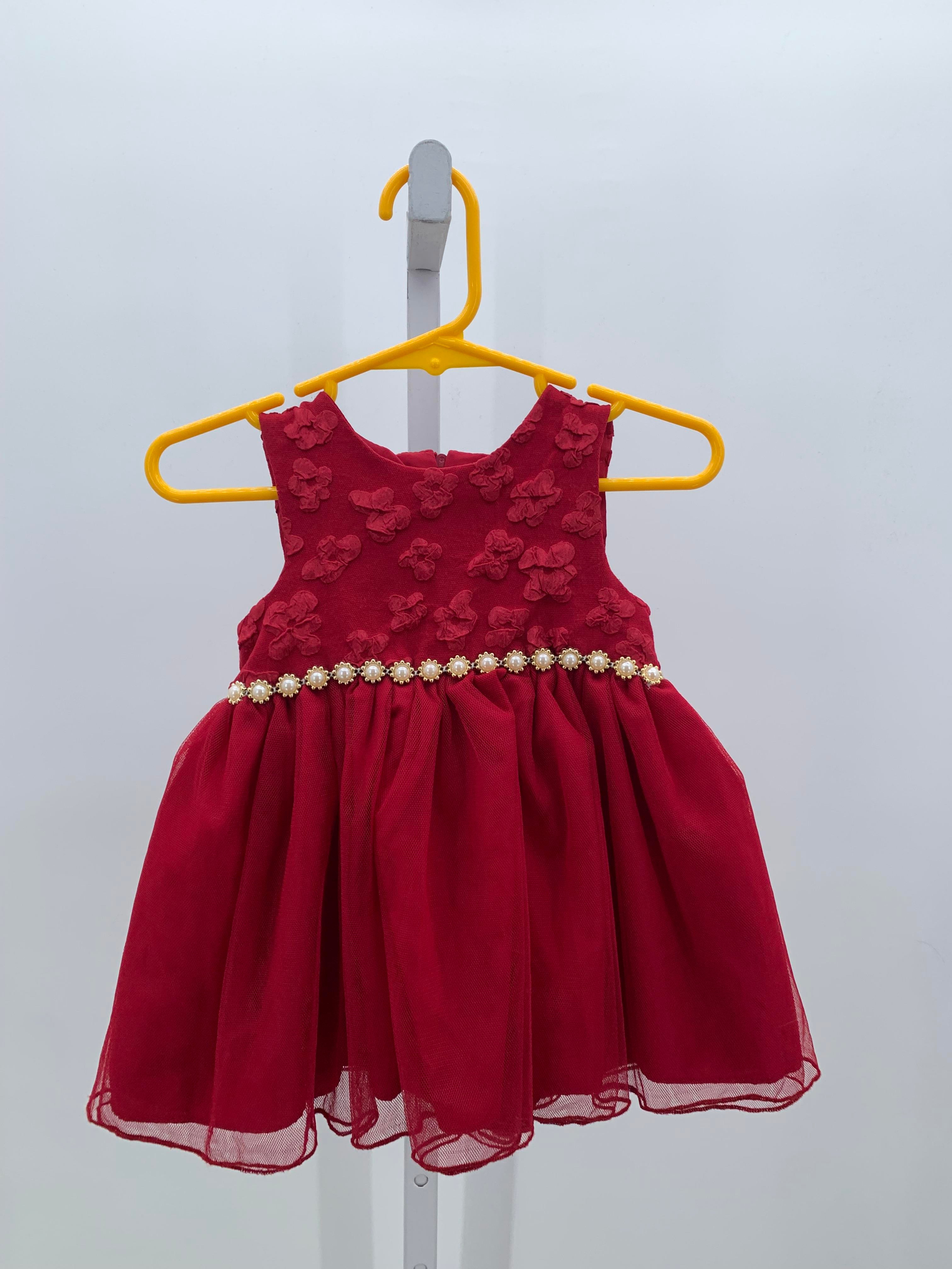 Size 12 Months Girls Sleeveless Dress