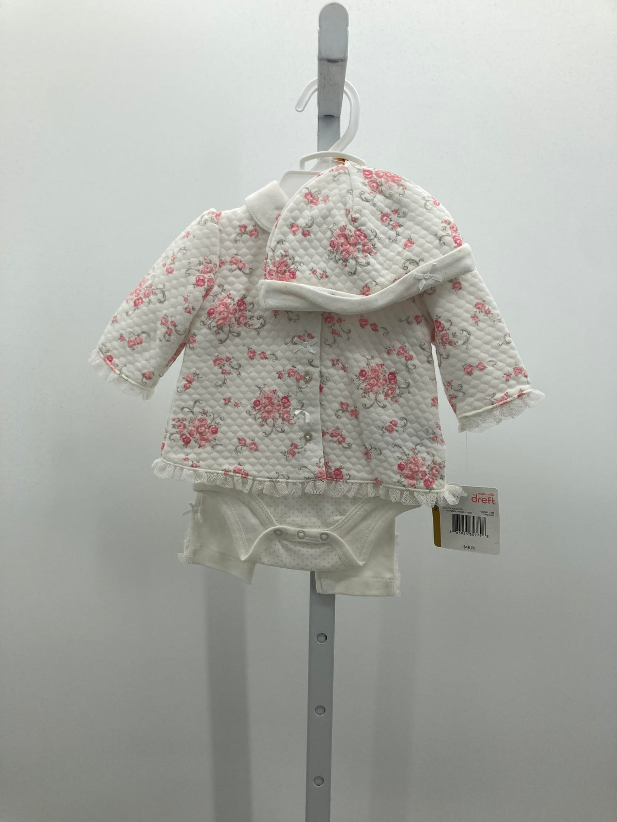 Little Me Size Newborn Girls 3 Pieces