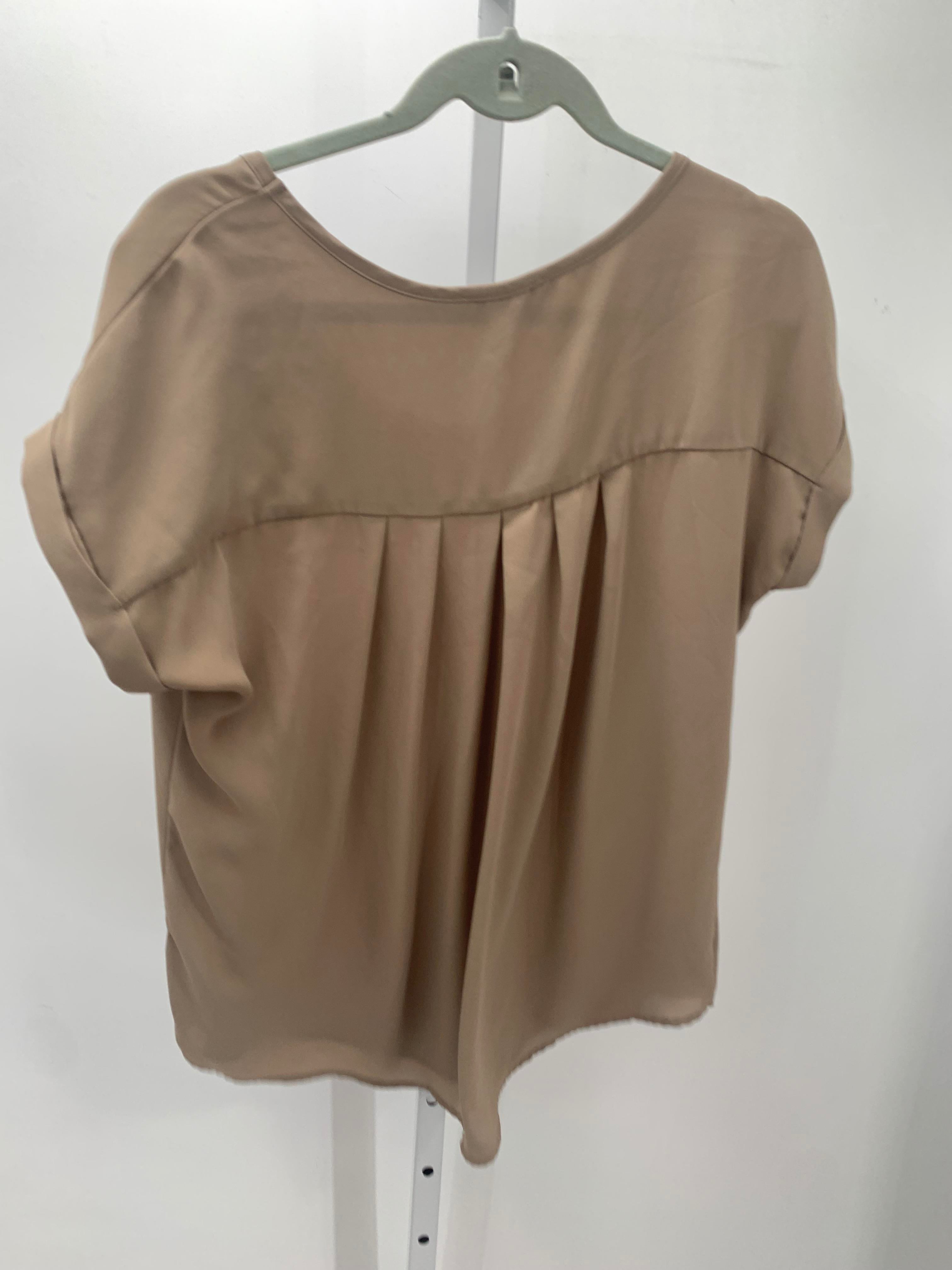 Pleione Size Medium Misses Short Sleeve Shirt