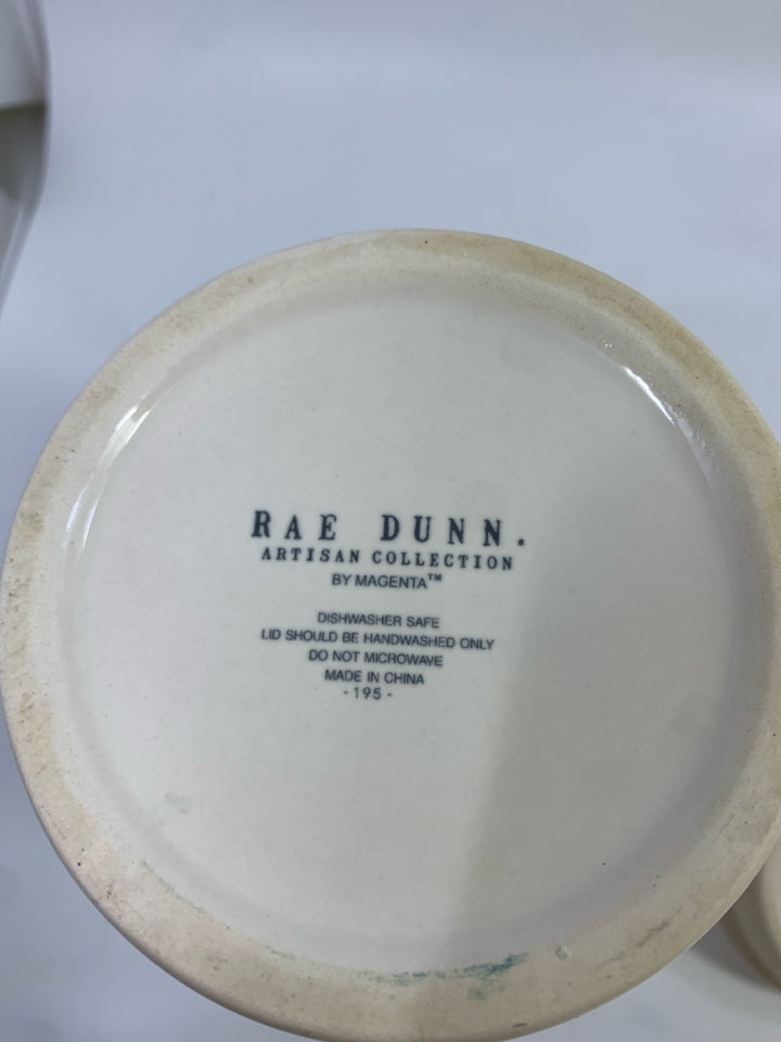 "CONTAIN" CANISTER W/LID.